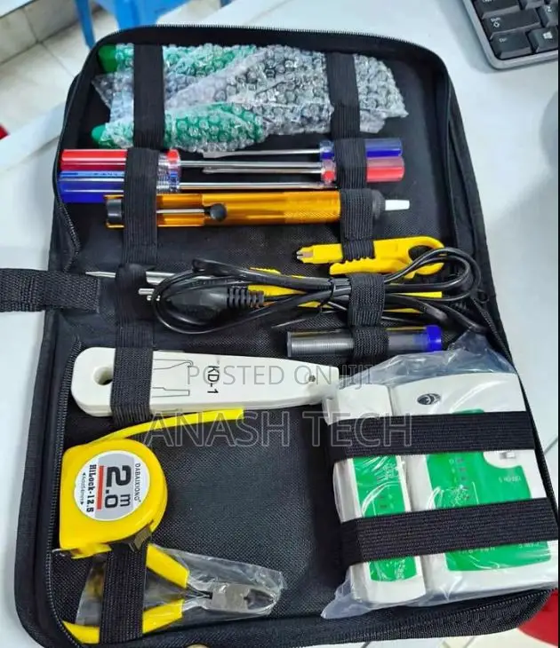 Portable Lan Network Repair Tool Kit Cable Tester and Plier