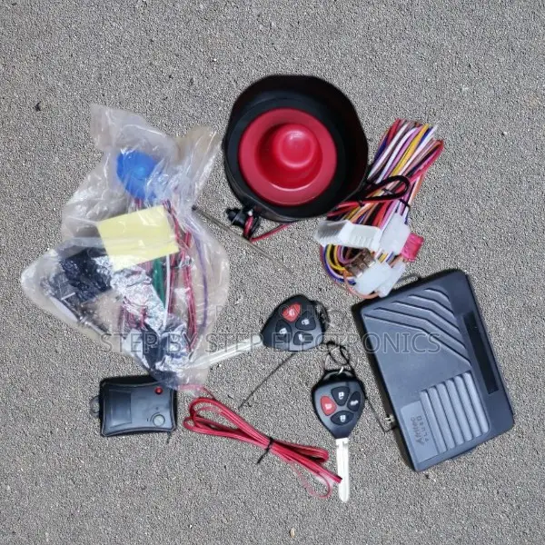 Anti-Theft Universal Car Alarm Kit With Remote Lock and Unlock Keys