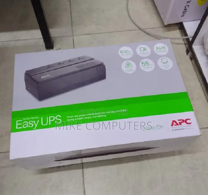 Apc Easy Ups Bv 650va, Avr, Universal Outlet, 230v