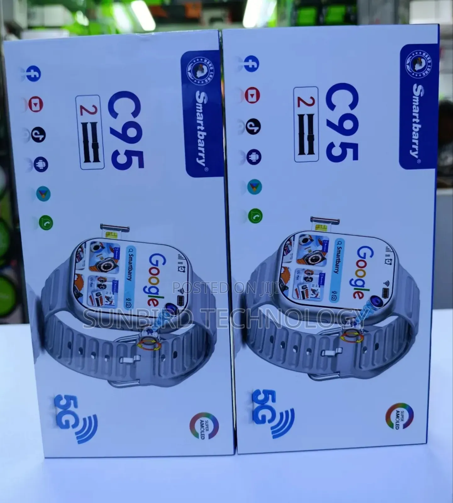 Smartbarry C95(64gb+4gb) Android Whatsapp Smartwatch.