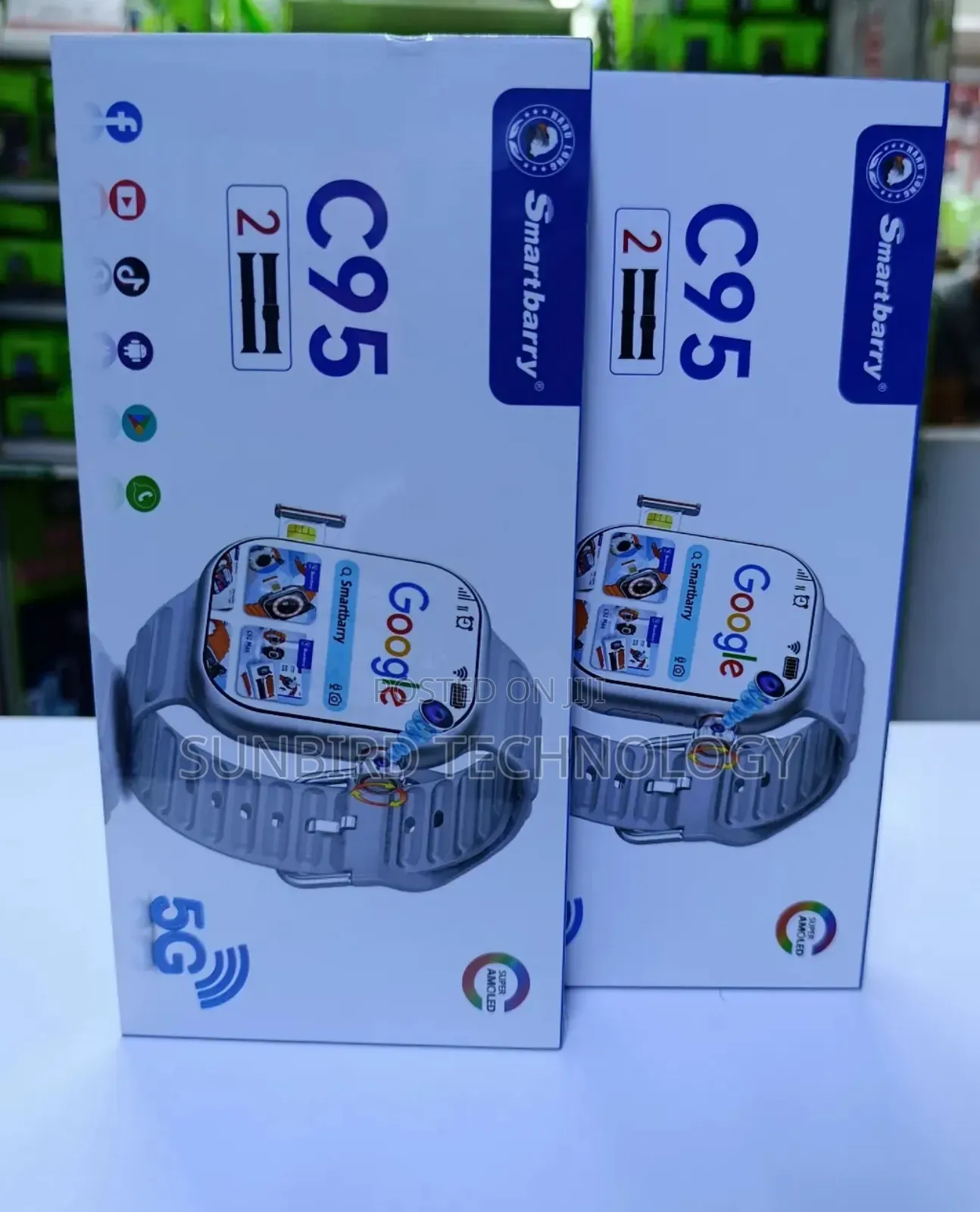 Smartbarry C95(64gb+4gb) Android Whatsapp Smartwatch.