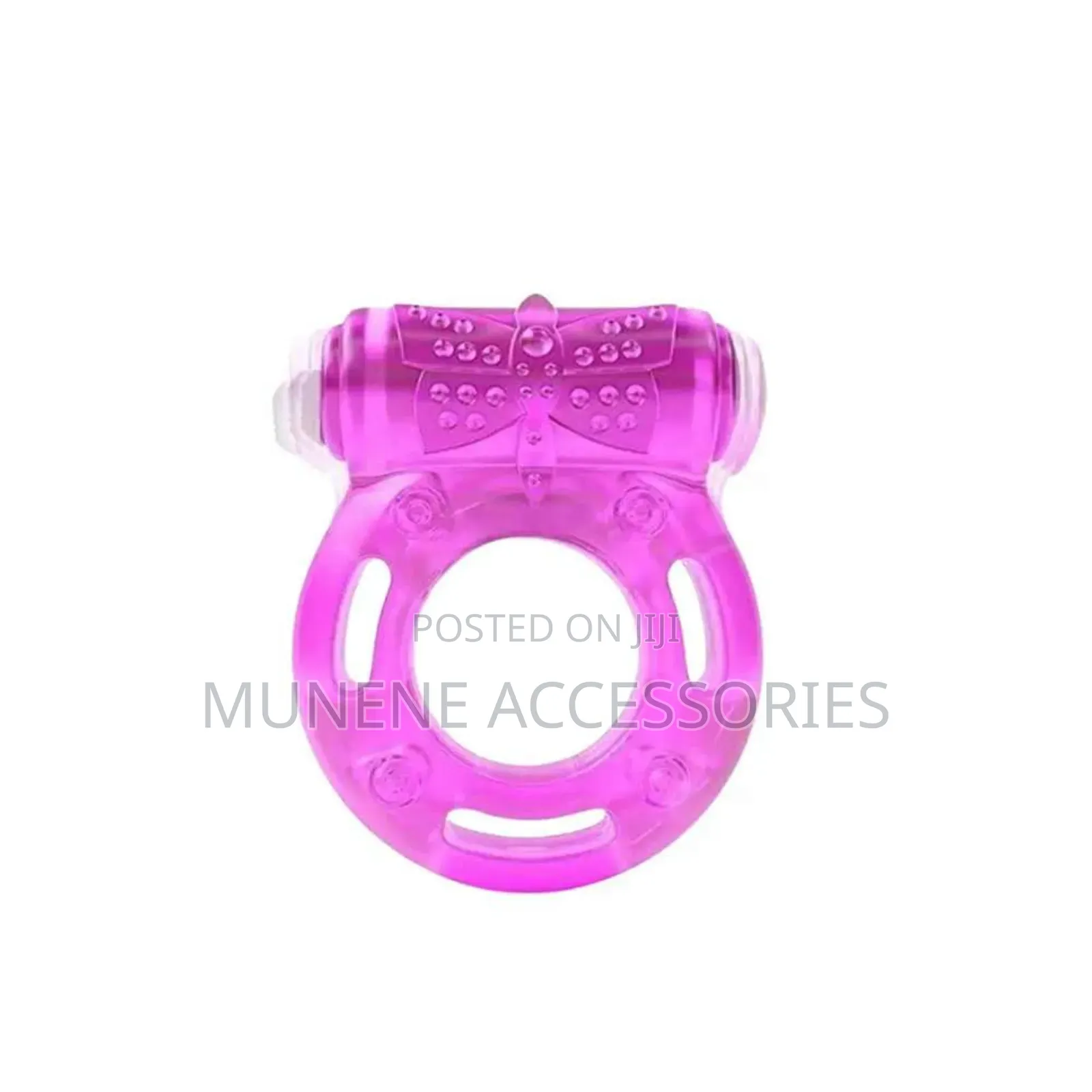Penis Ring Vibrating Cock Delay Silicone Ring