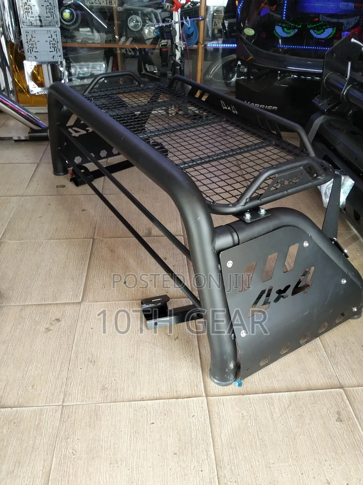 Hilux Revo Rollbar With Basket