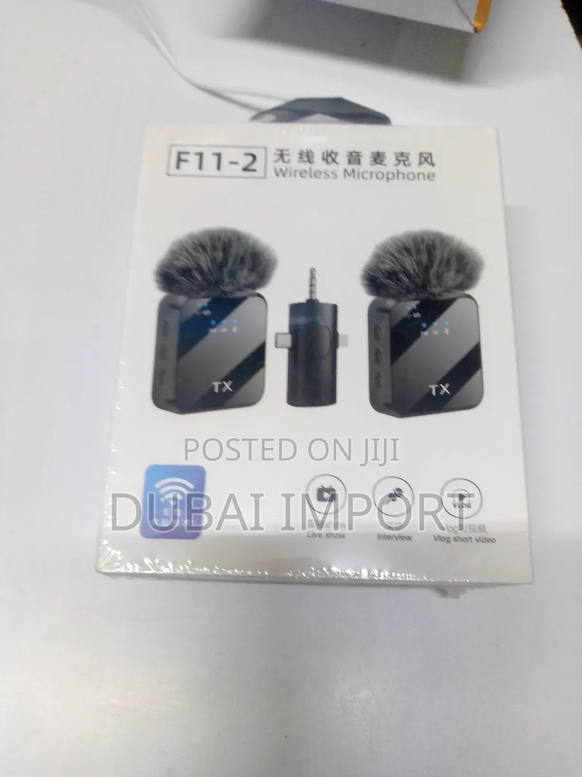 F11-2 Dual Wireless Microphone