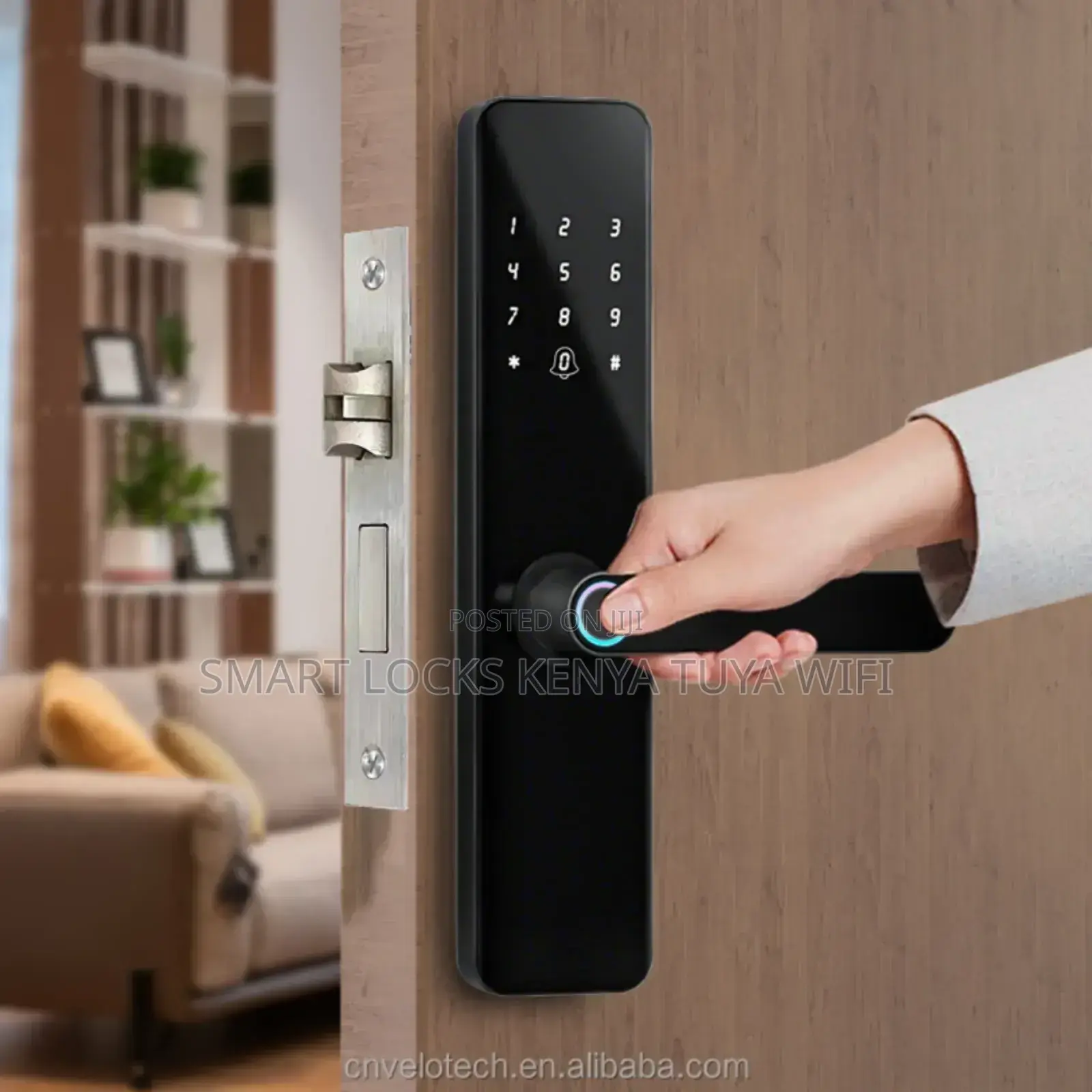 Wireless Smart Digital Lock Code Rfid Card App Remote Unlocking