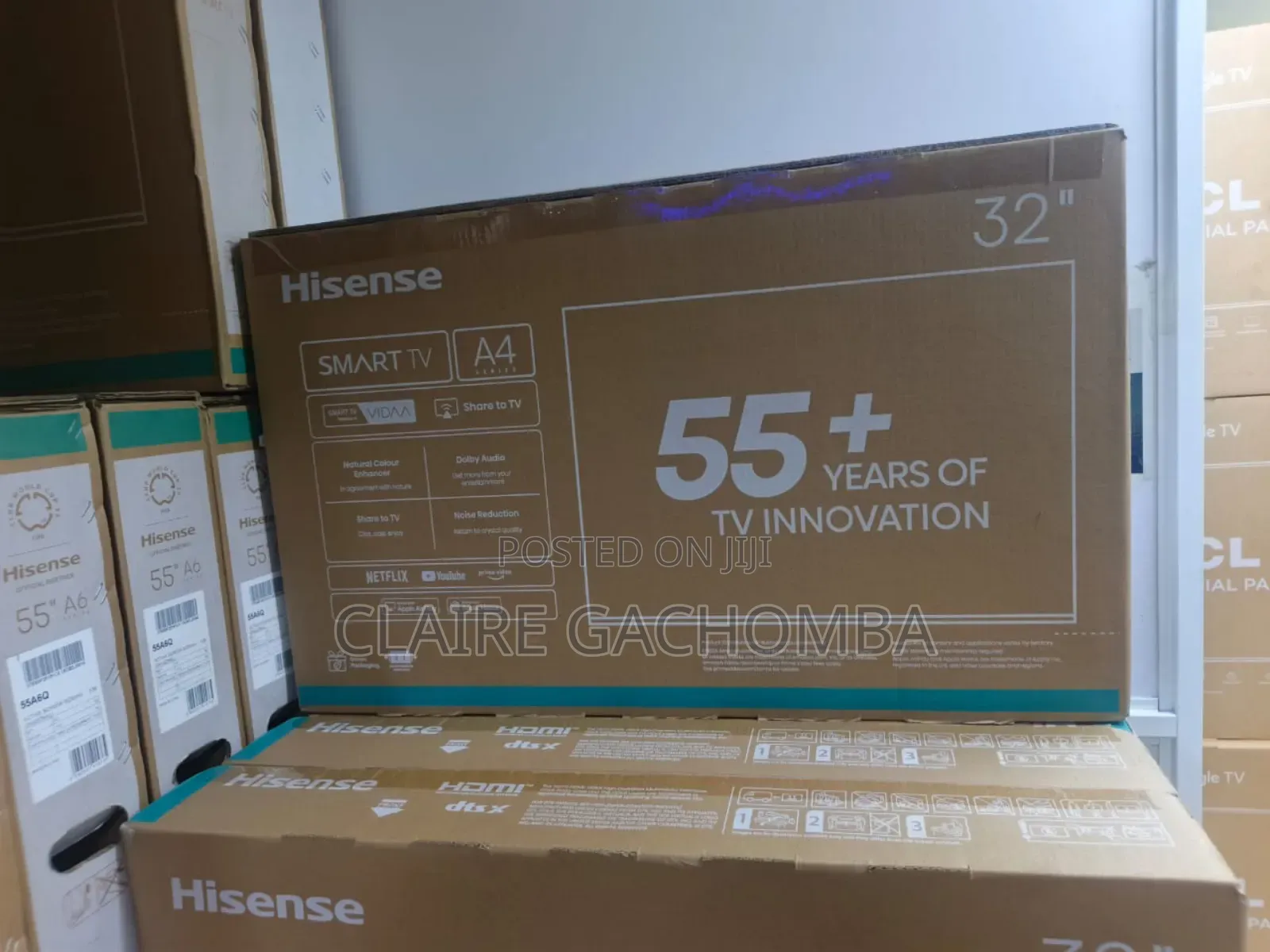 Hisense 55” Ultra Hd Smart Tv Ultra Hd Android Tv