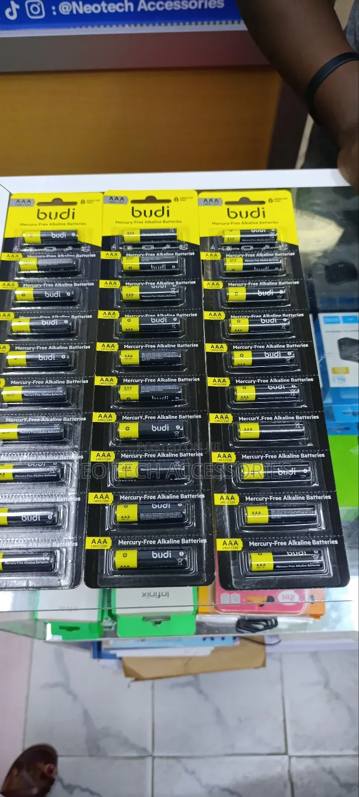Budi Aaa and Aa Mercury Free Alkaline Batteries