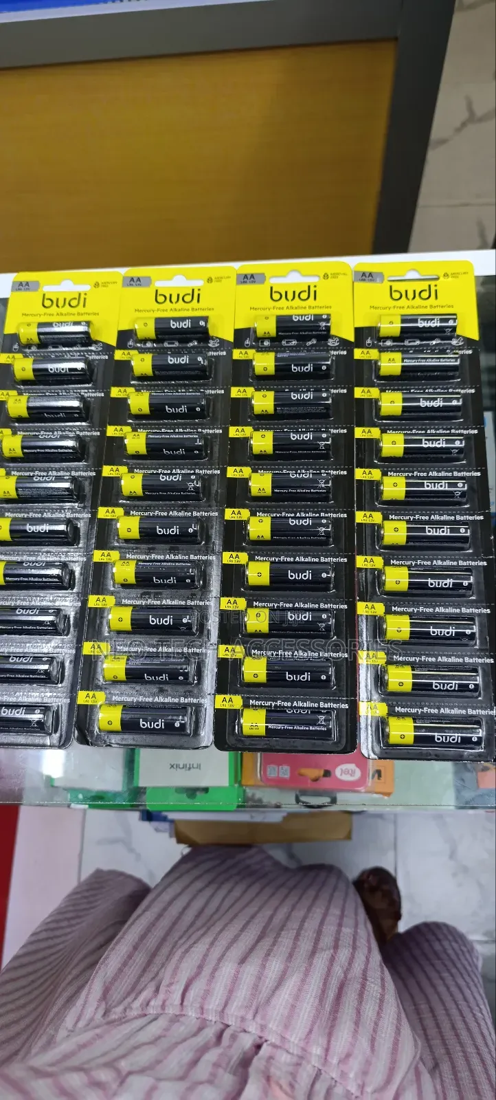 Budi Aaa and Aa Mercury Free Alkaline Batteries