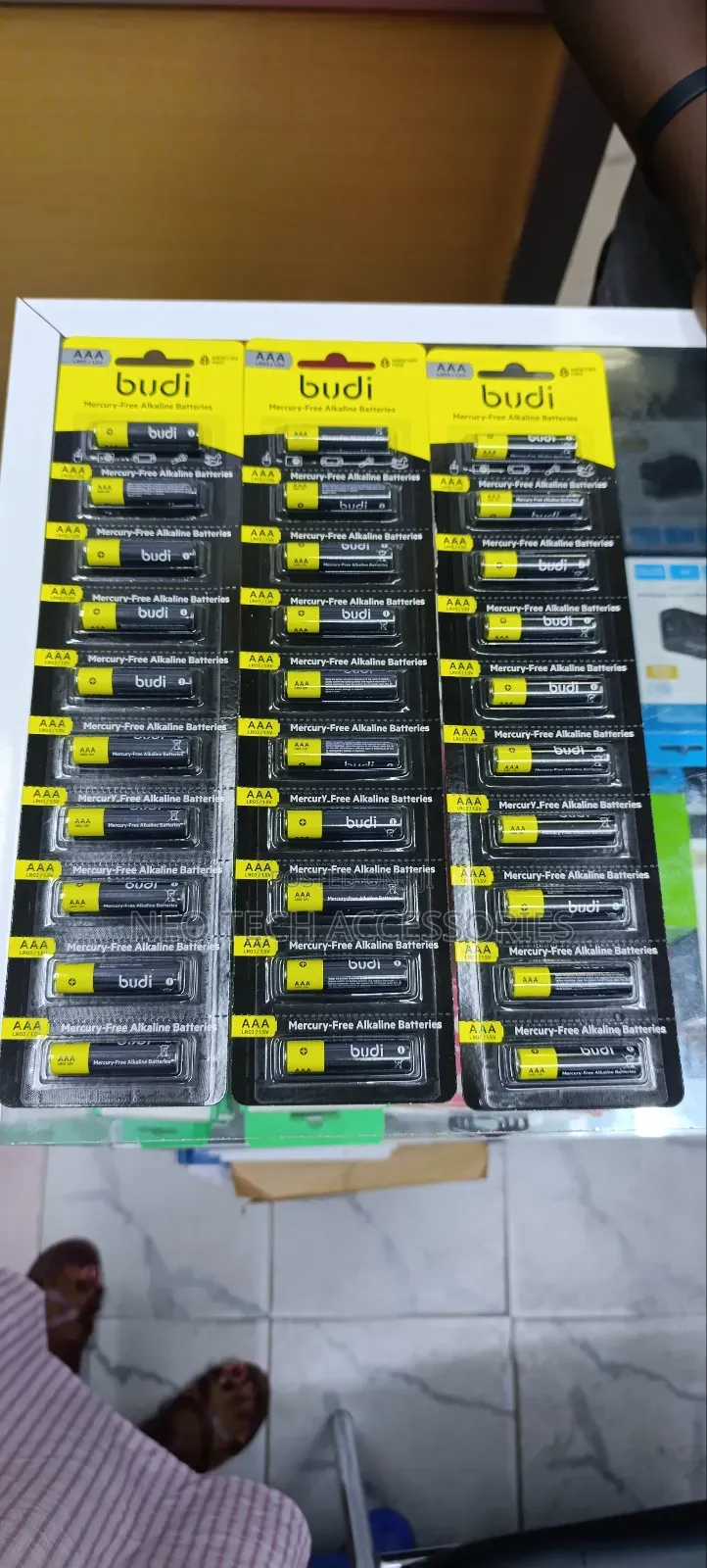 Budi Aaa and Aa Mercury Free Alkaline Batteries