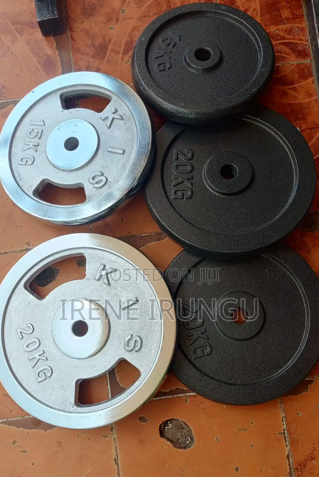 Dumbbells Weights Plates ++ Gymnastics Weights Plates