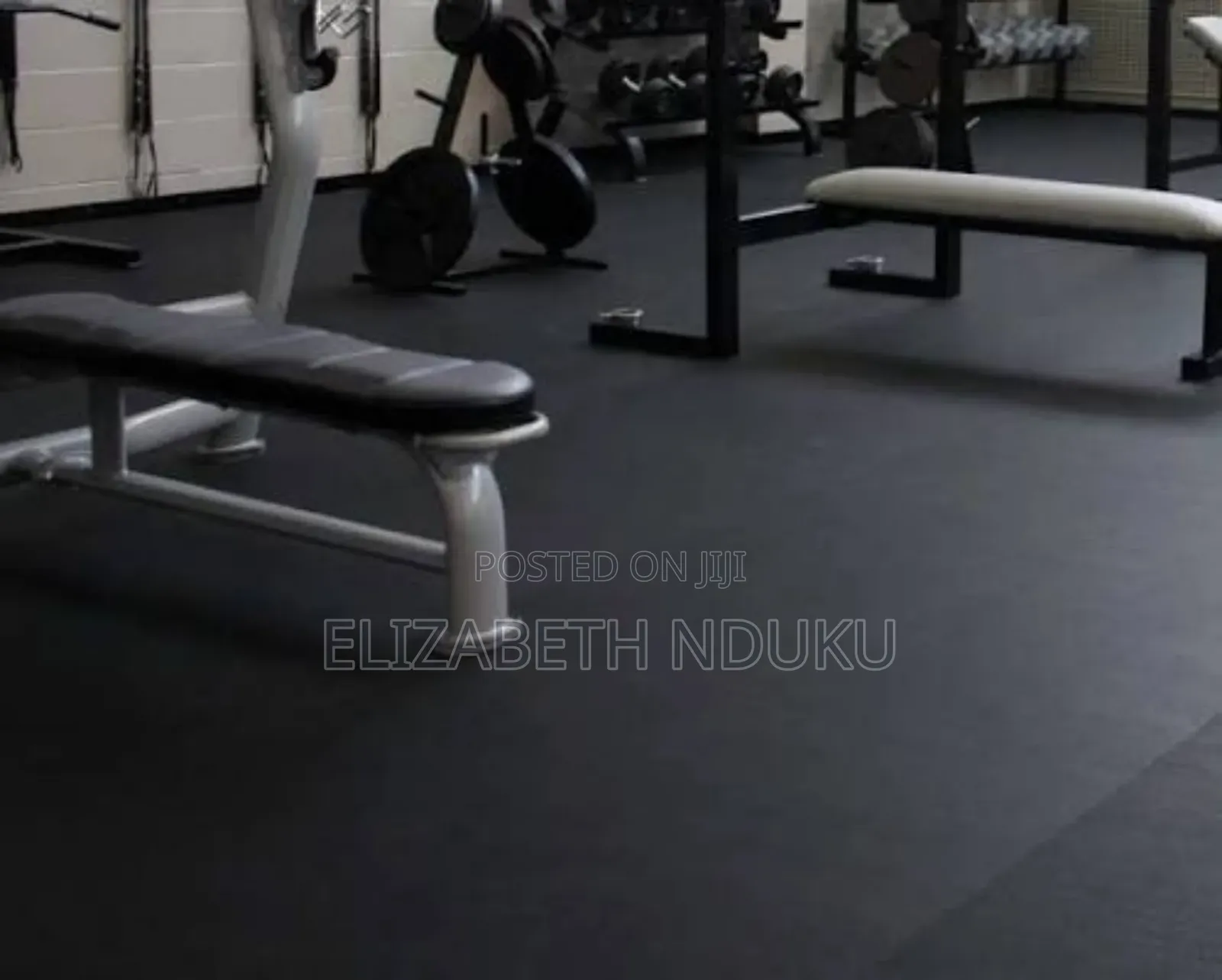 Recycled Rubber Gym Floor Mats