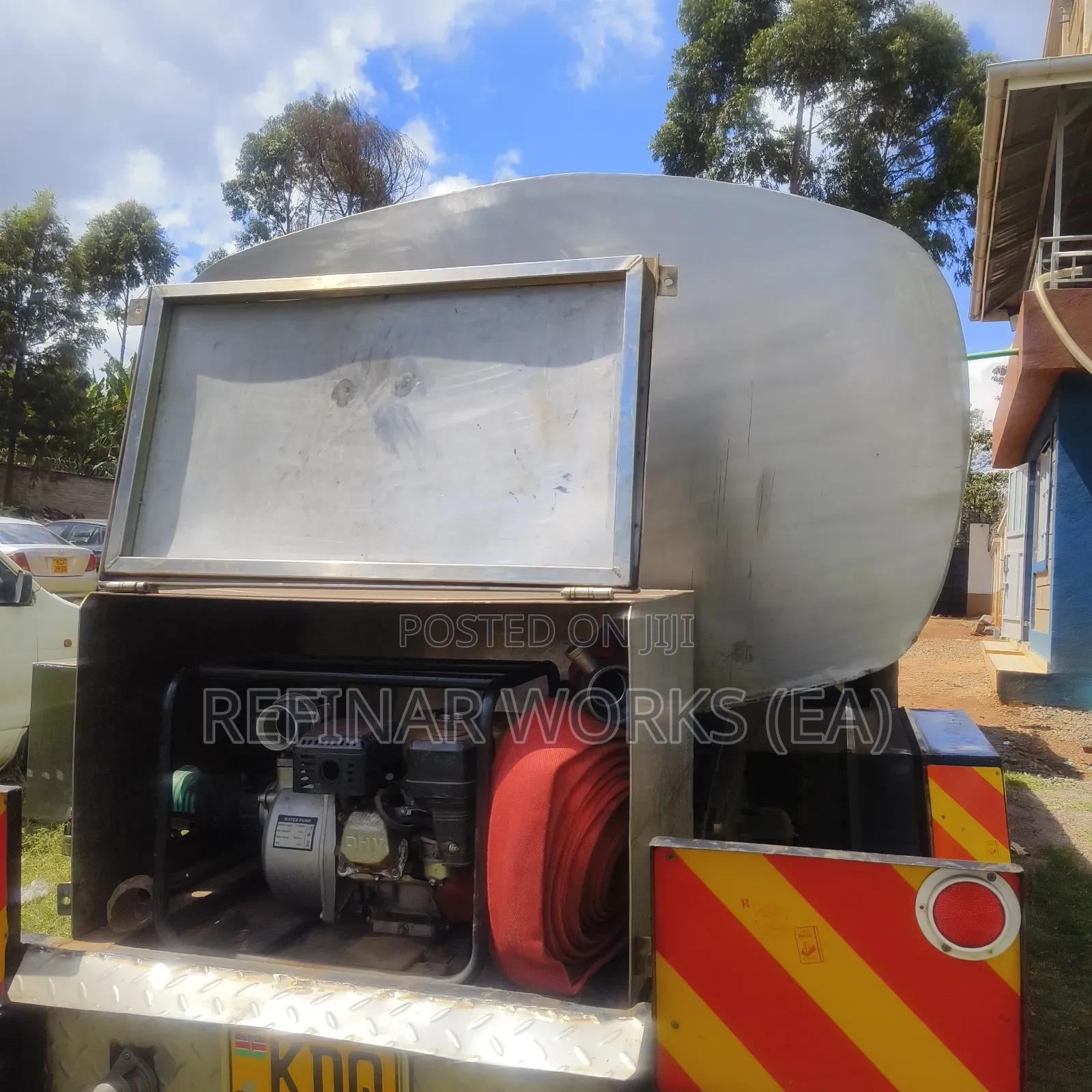 Heavy-duty Water Tanker For Sale – Fabricated By Refinar East Africa