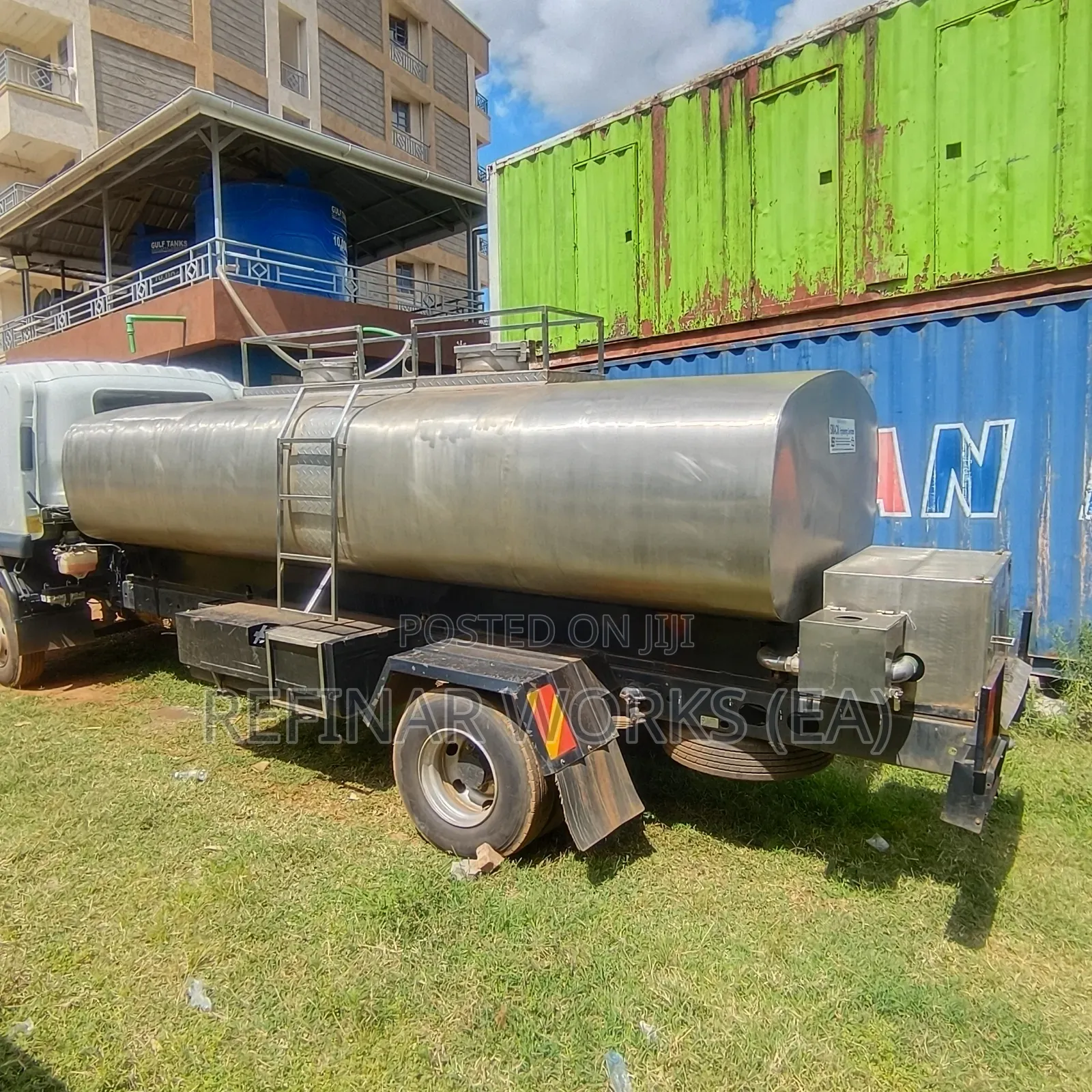 Heavy-duty Water Tanker For Sale – Fabricated By Refinar East Africa