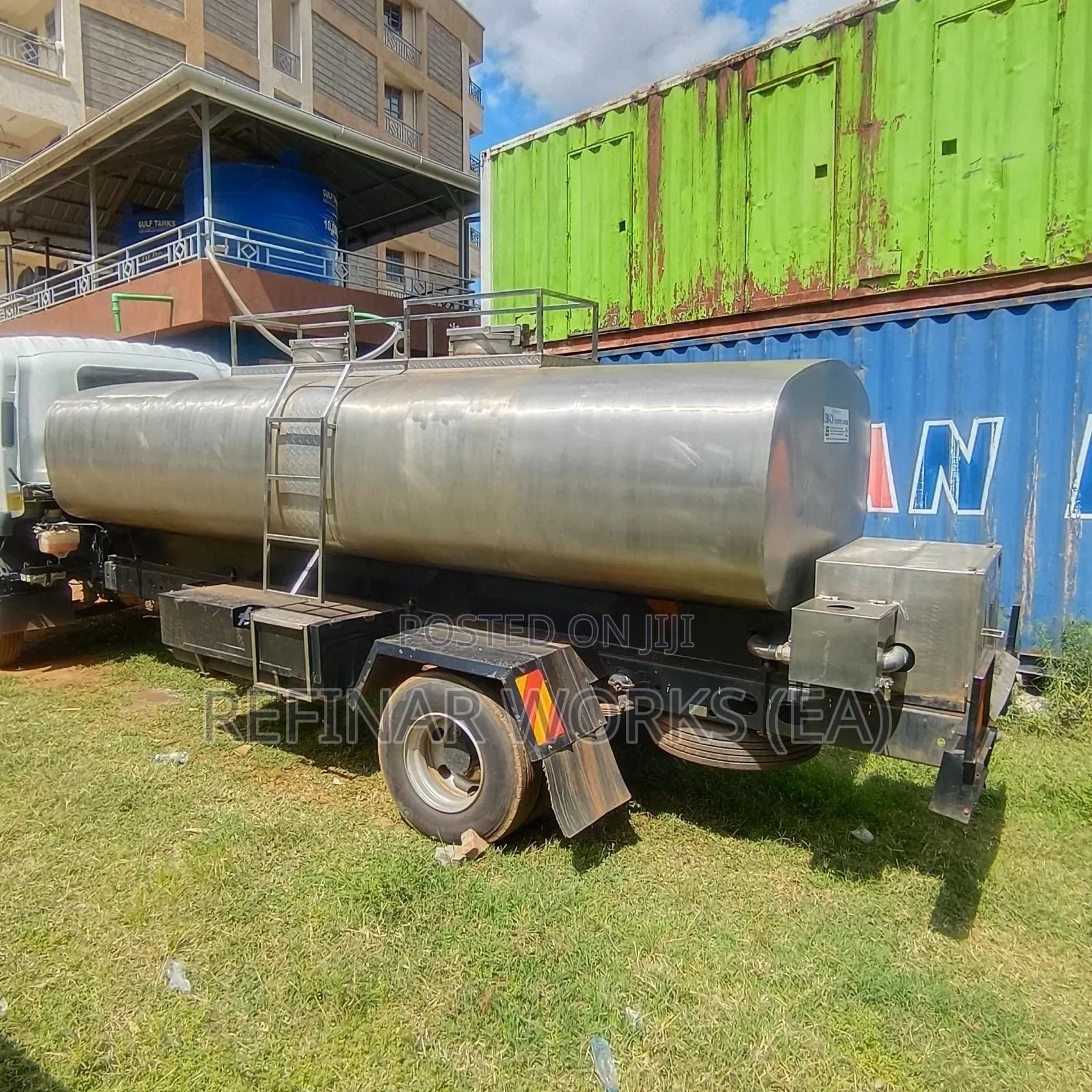 Water Tanker Fabrication Experts – Refinar East Africa