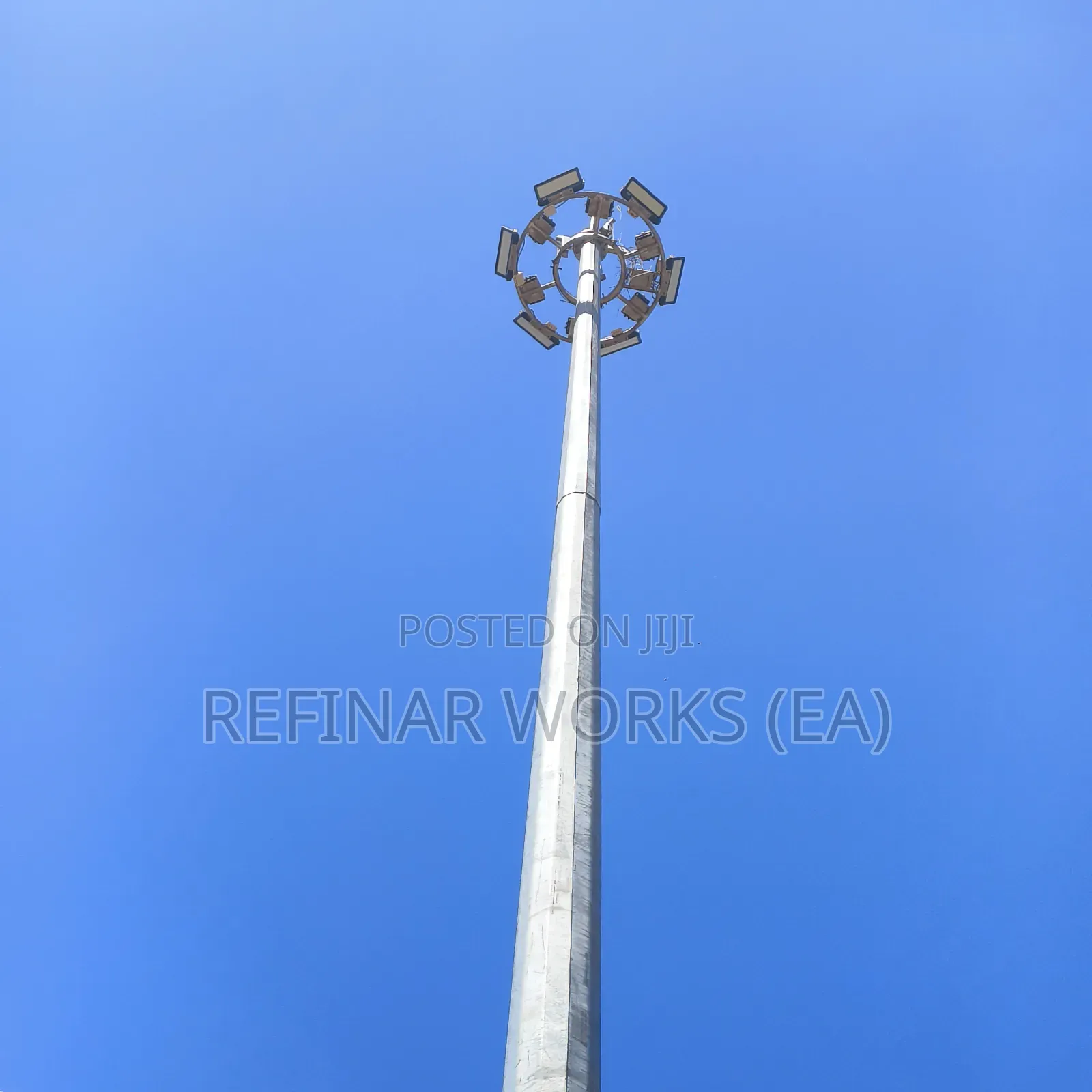 High Mast Lighting Towers – 20m, 25m, 30m Poles