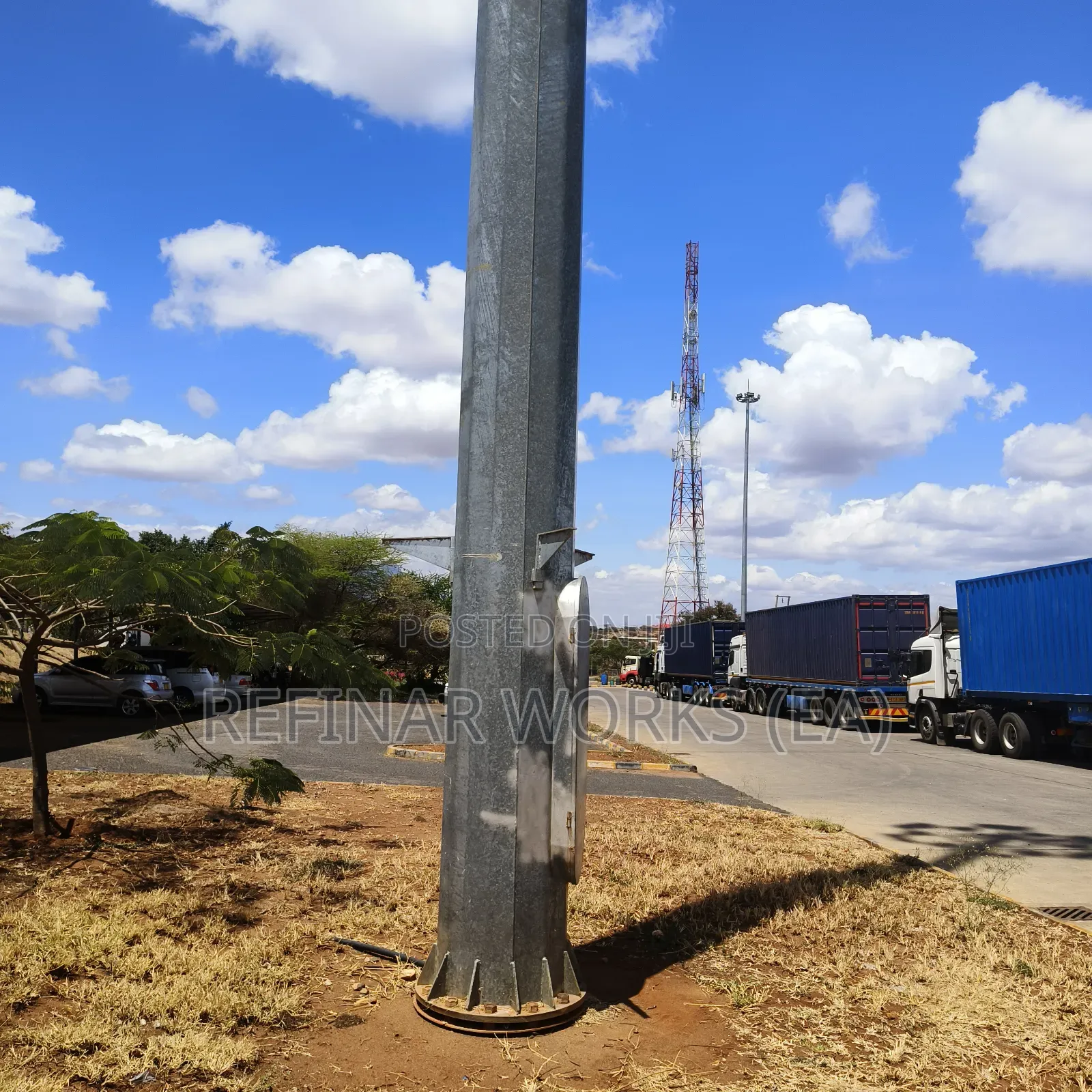 High Mast Lighting Towers – 20m, 25m, 30m Poles