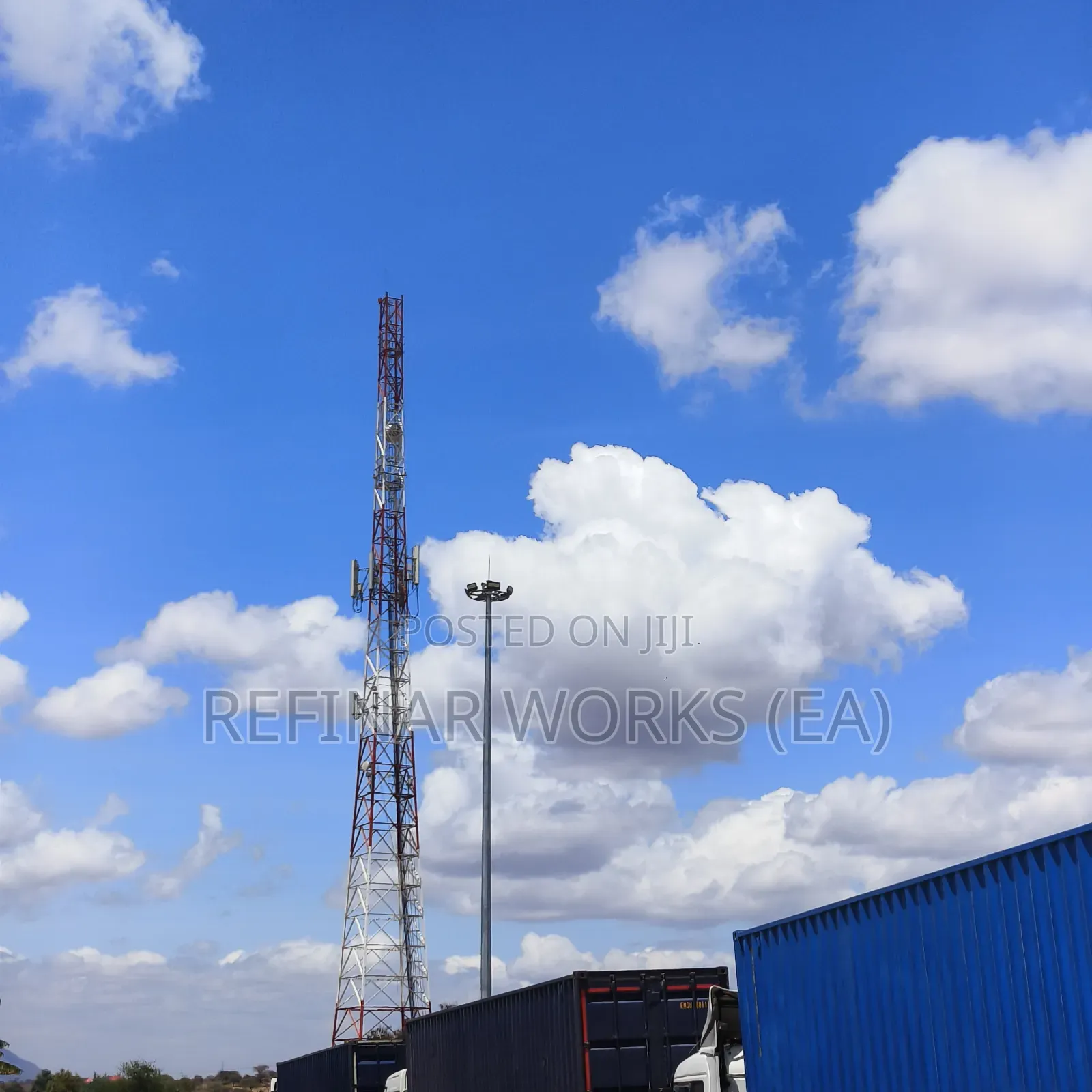 Heavy-duty Street & Port Lighting Mast – Refinar East Africa