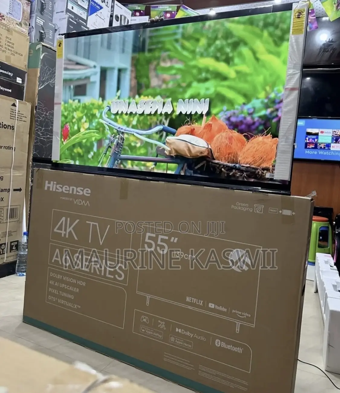 Hisense 55 Inch Uhd Tv 55a6 -New Model
