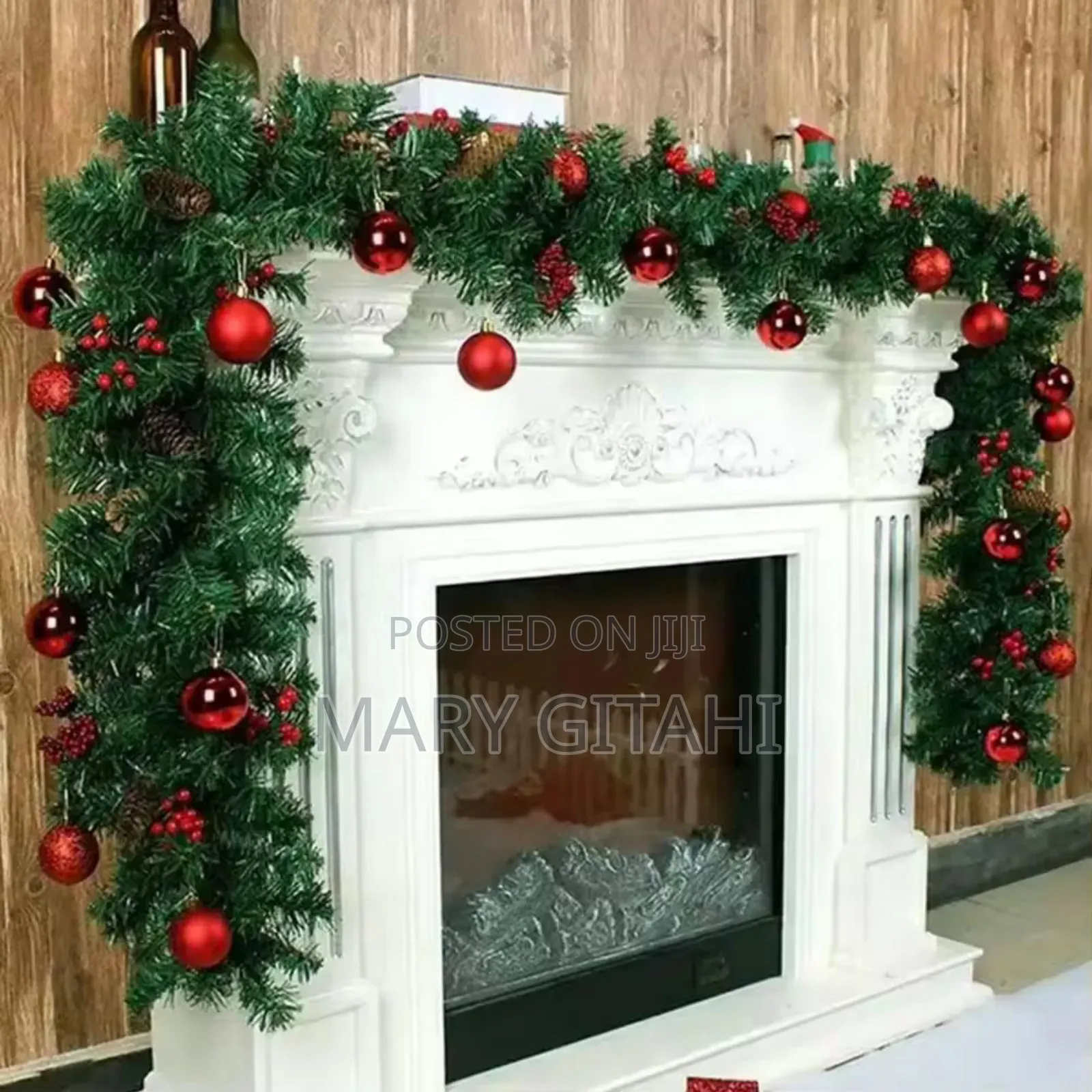 Attractive 2.7m Undecorated Garlands Mixture of Pine and Cypress