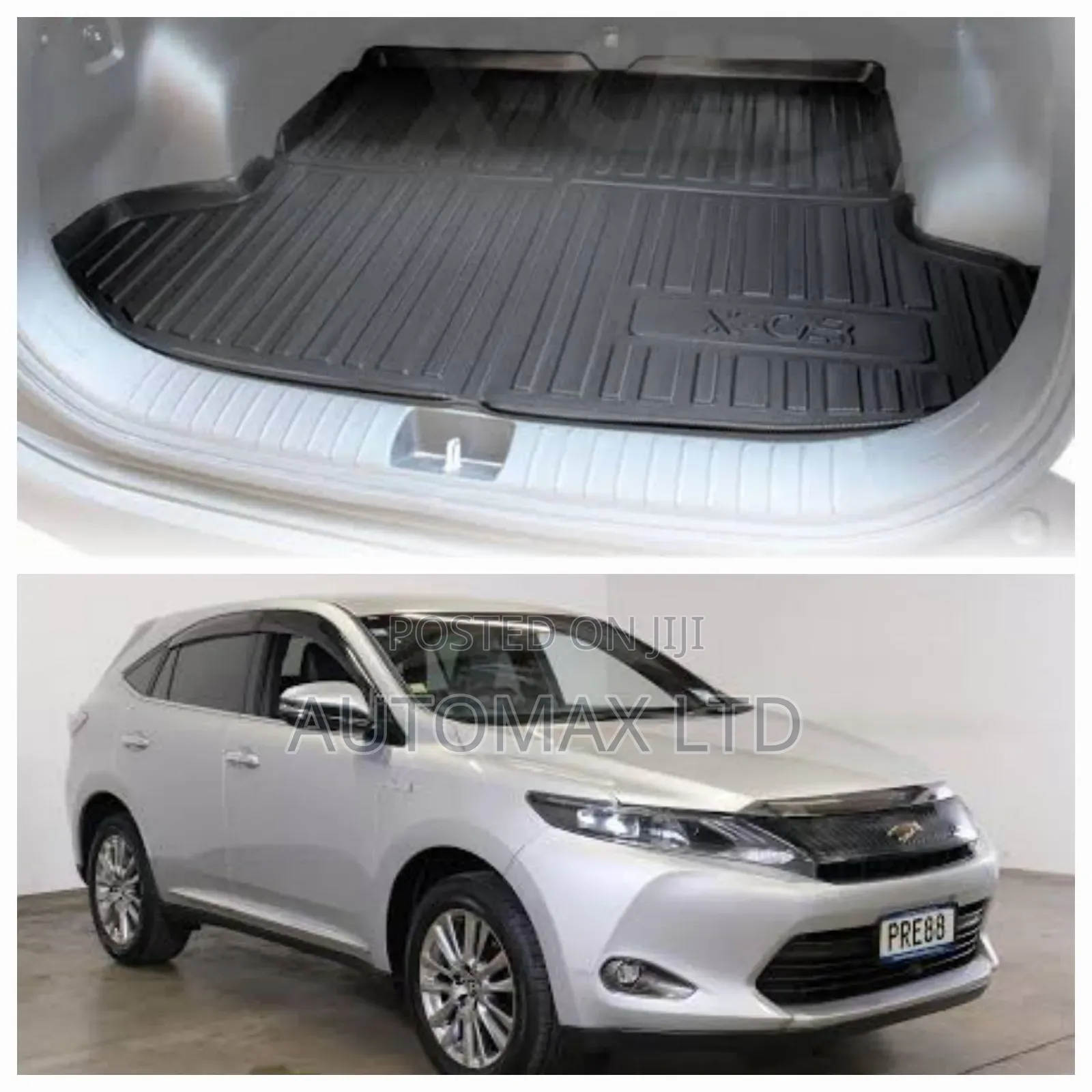 3d Plastic Boot Tray. For Toyota Harrier, Yr2018+