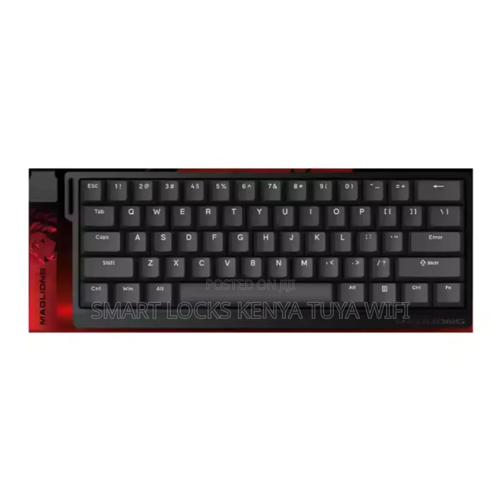 B Backlit Wired Gaming Keyboard 60% Gamer Mechanical Customizable