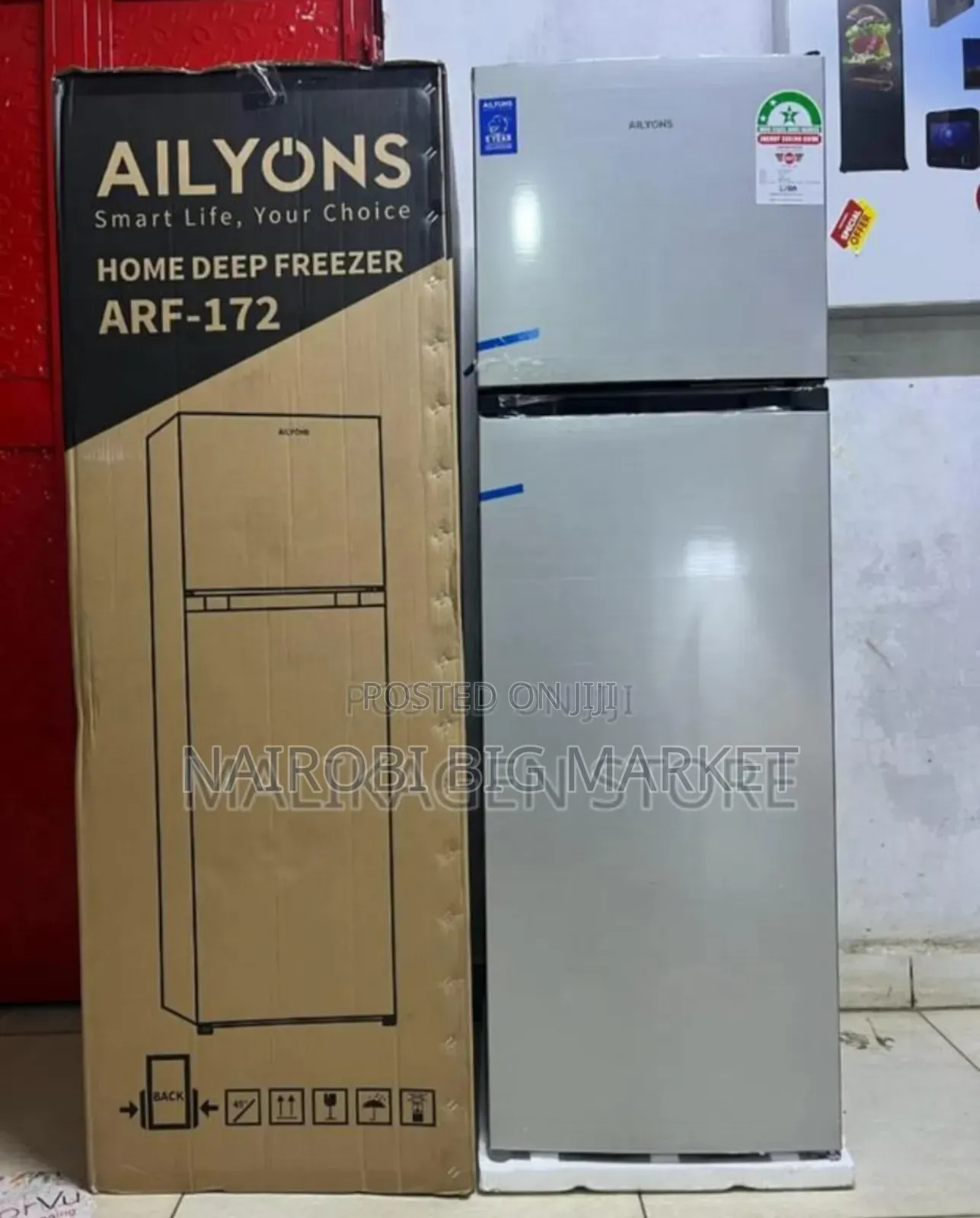 172litres Fridge Double Door Ailoyns
