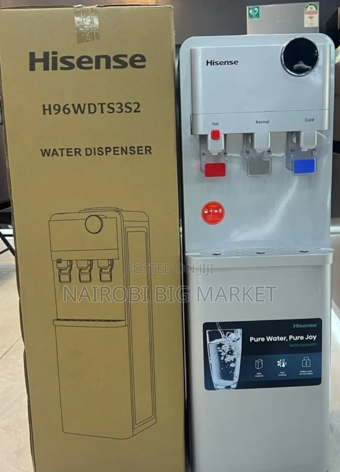 3 Taps Water Dispenser Hisense