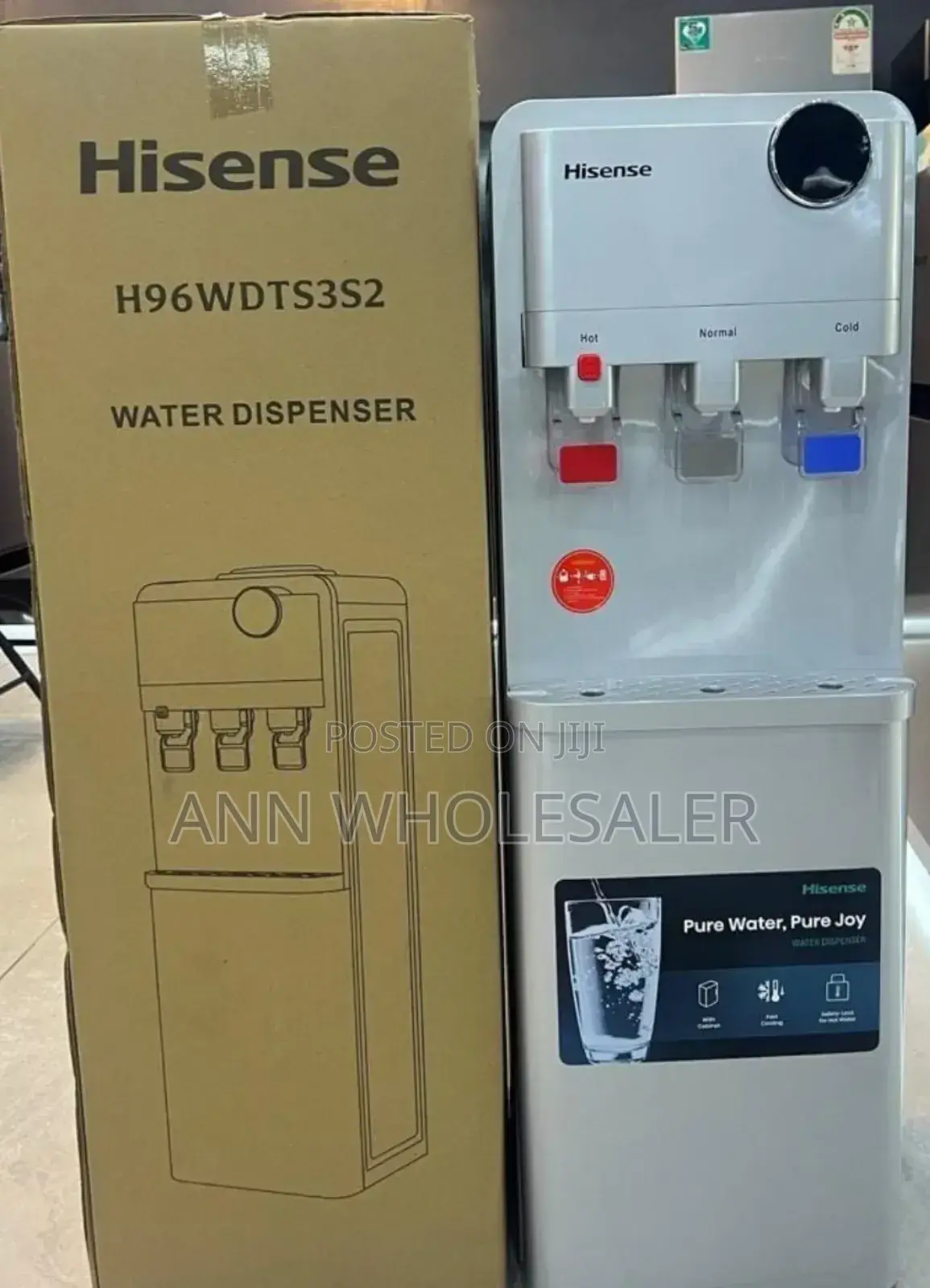 3 Taps Water Dispenser Hisense