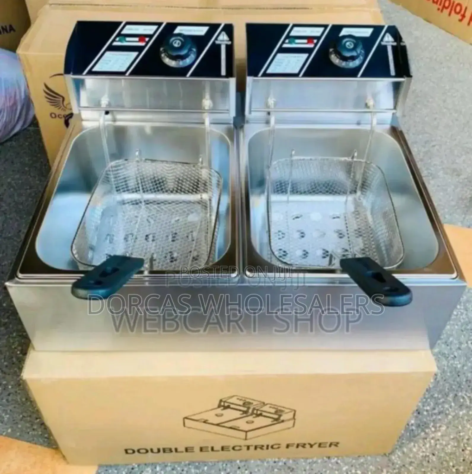 New Stock Restocked. Nunix Double Chips Fryer