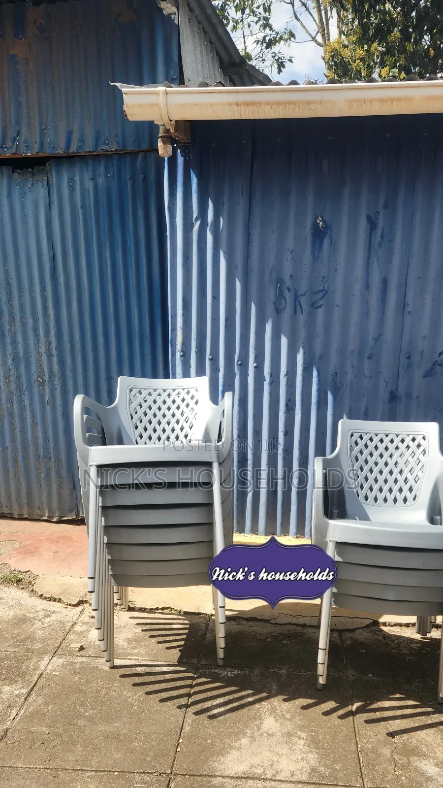Gray Plastic Chair With Metal Tubing Legs Plastic Chair Wholesale