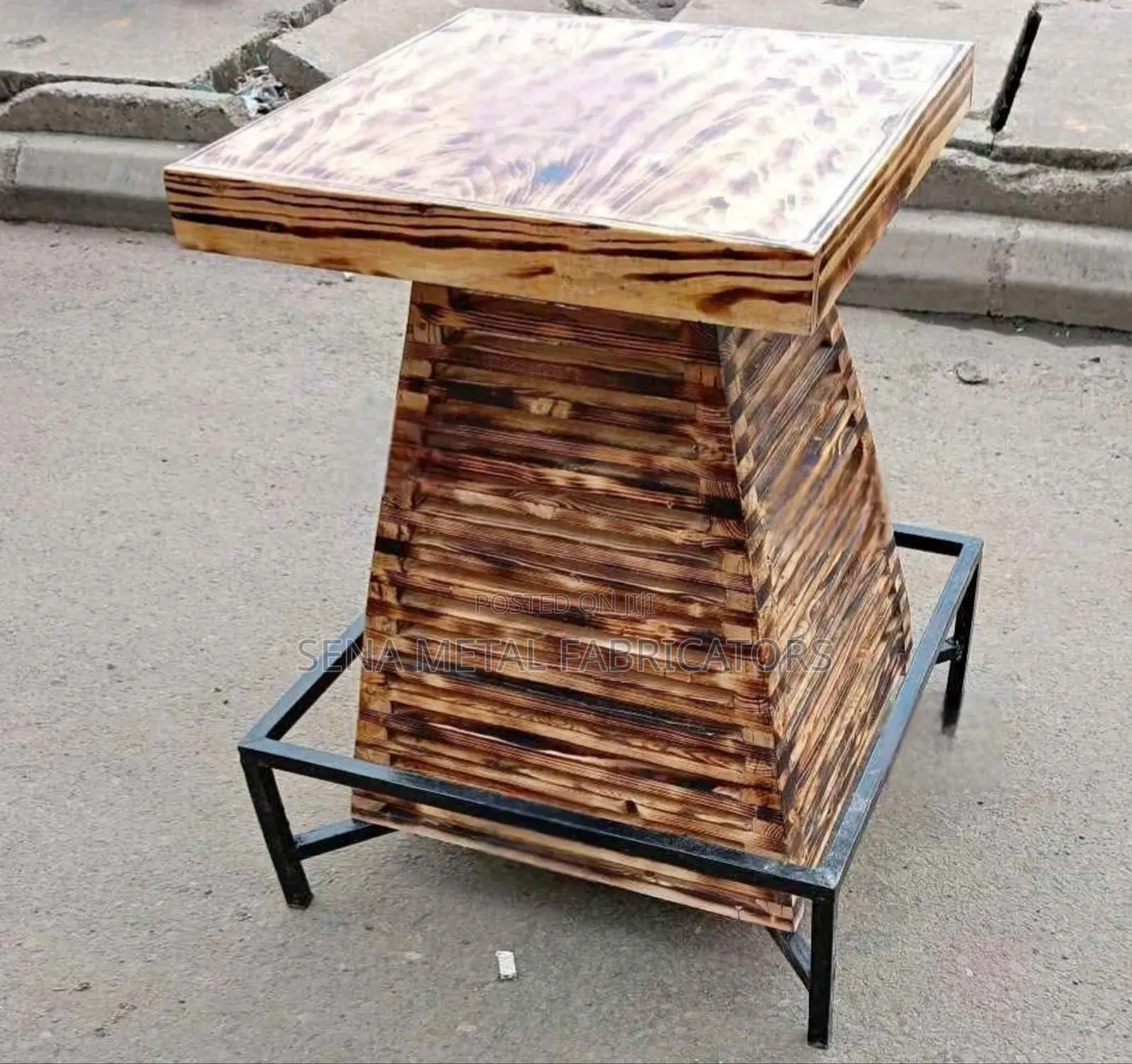 Barrel Table Wooden.