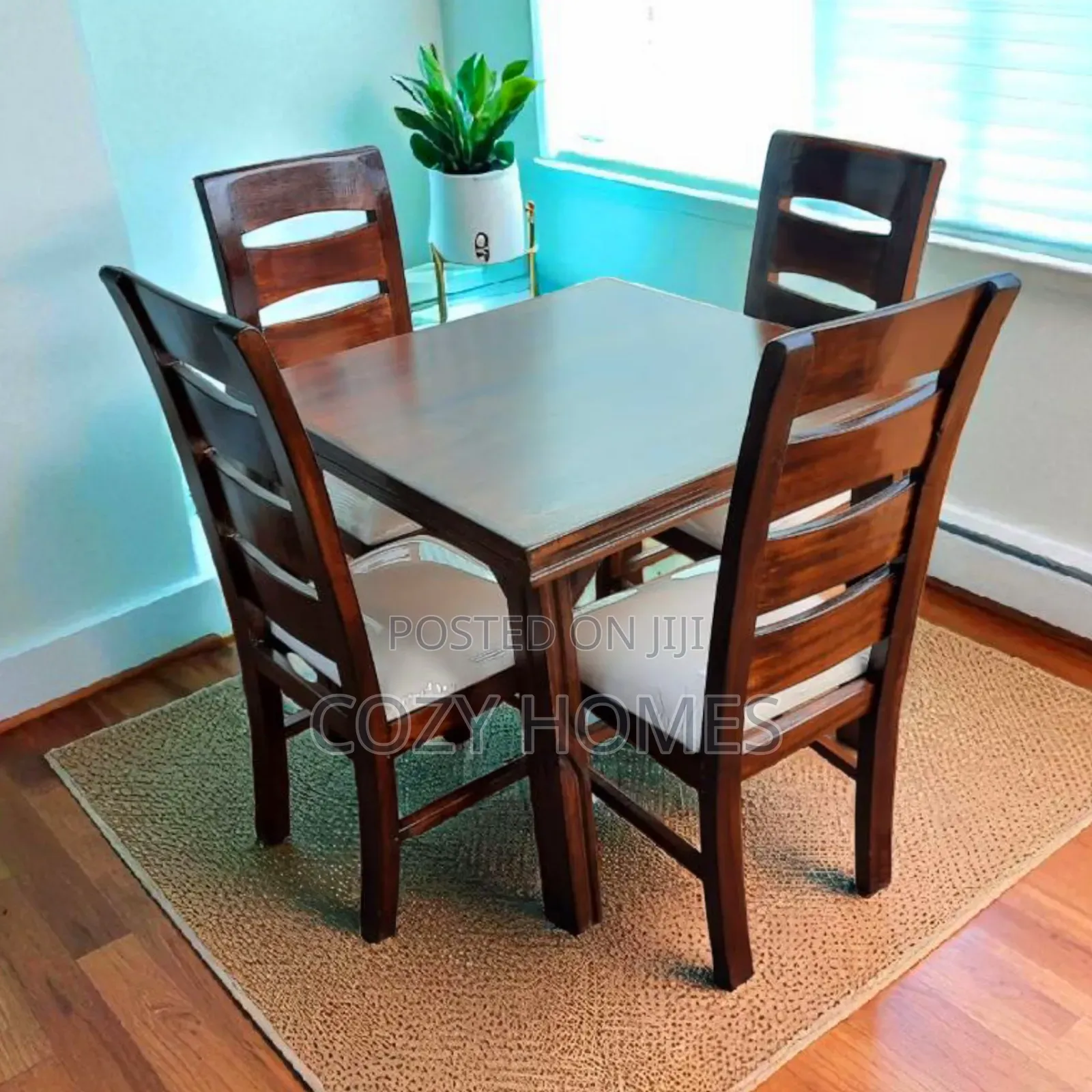 Dining Set Premium 4 Seater Rectangular Dining Set Available