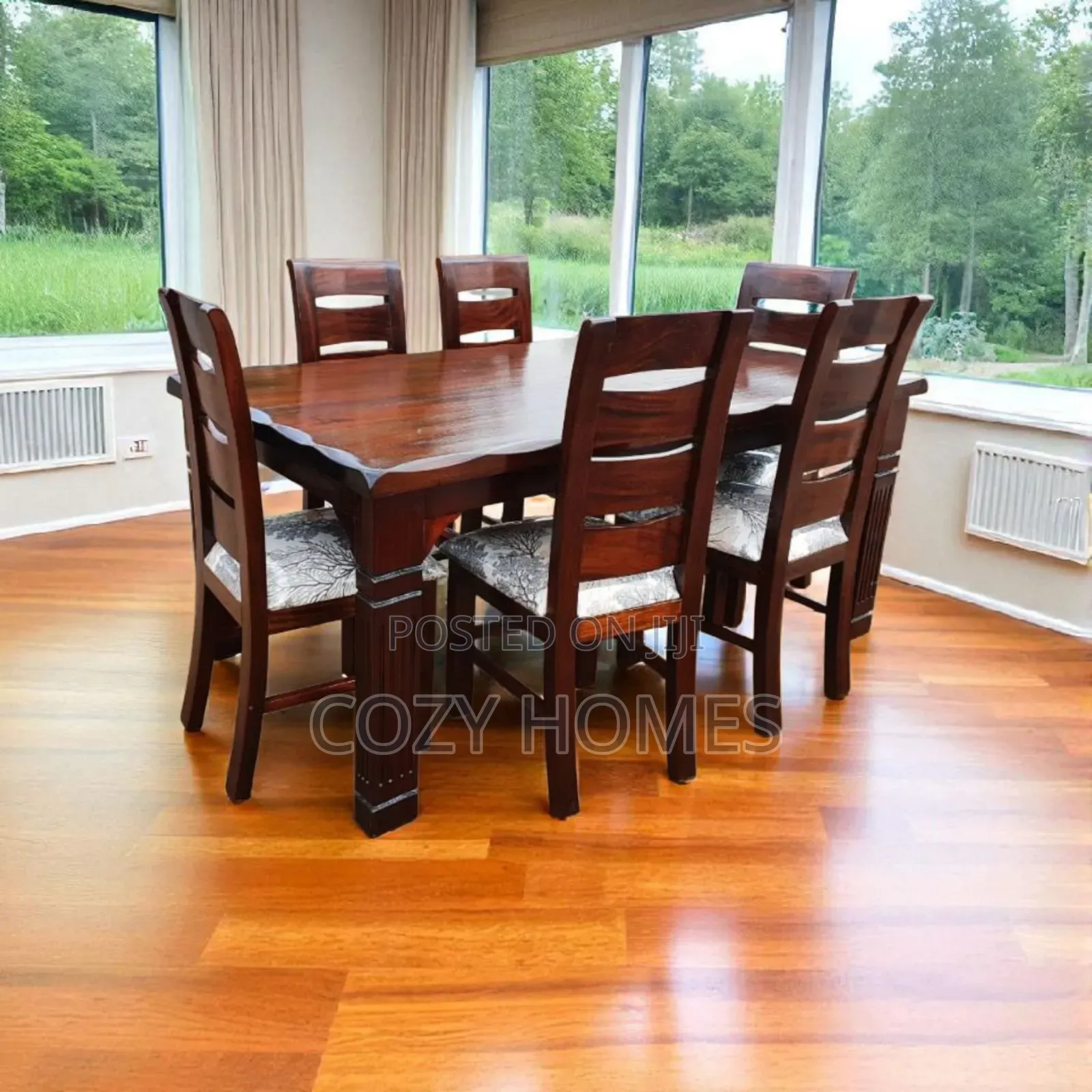 Dining Set Radiant All Wooden 6 Seater Dining Set Available