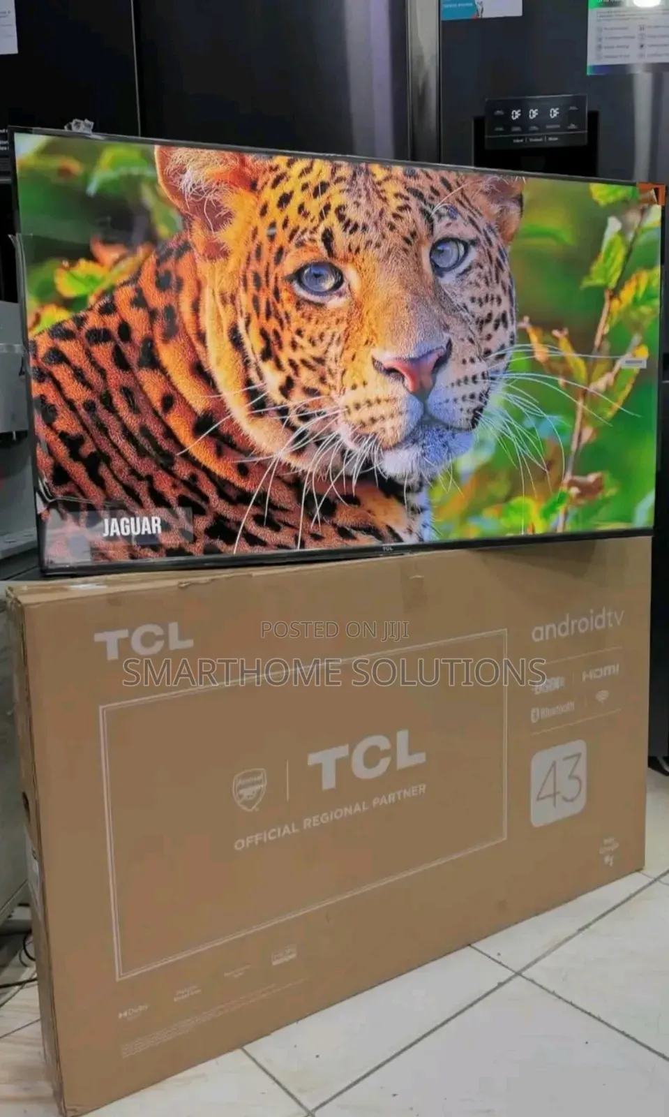 Tcl 43inch Android, Tcl 43inches Smart Android Frameless Tv