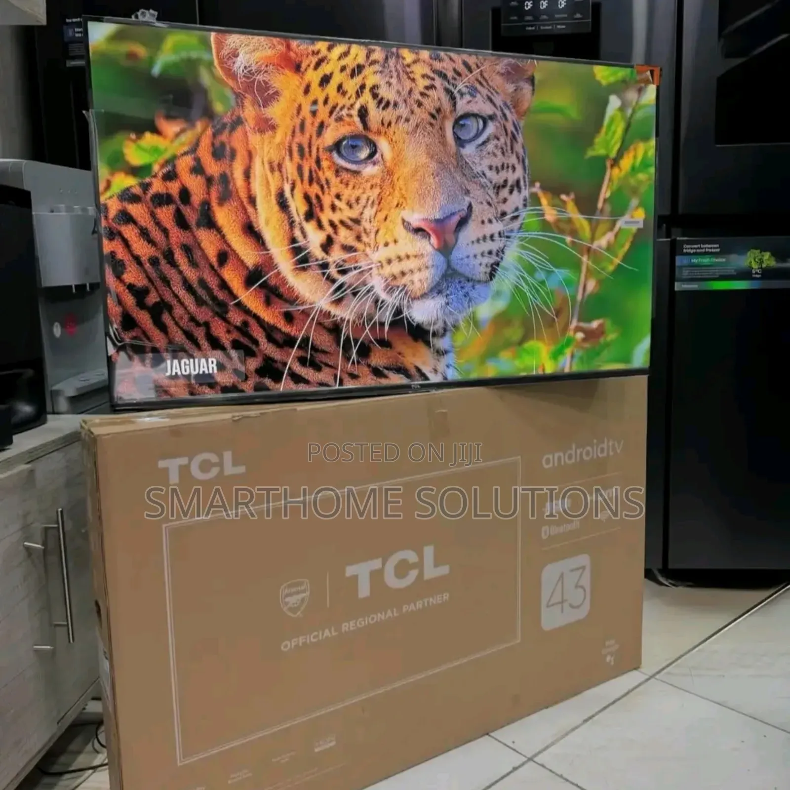Tcl 43inch Android, Tcl 43inches Smart Android Frameless Tv