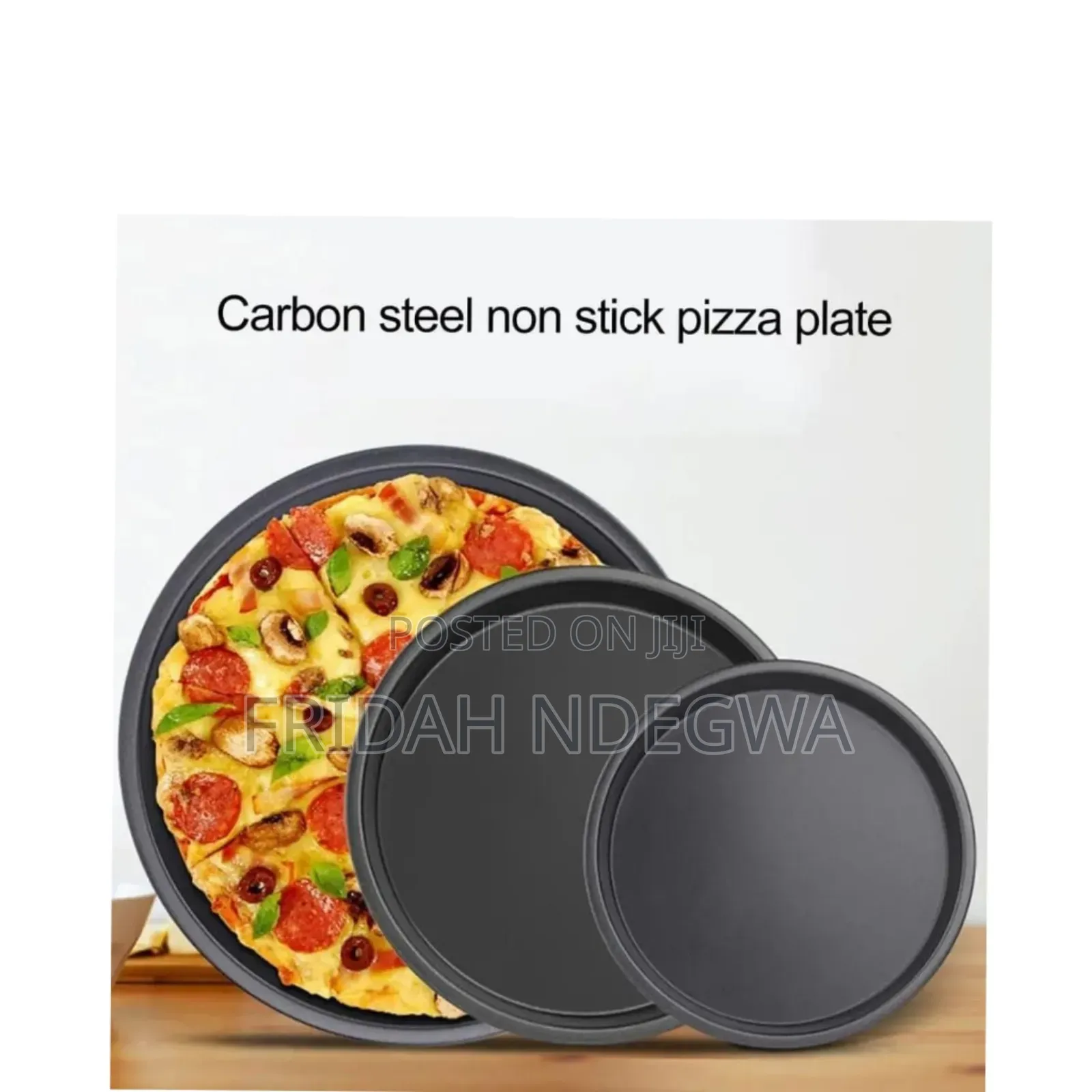 *3pcs Pizza Pans Set