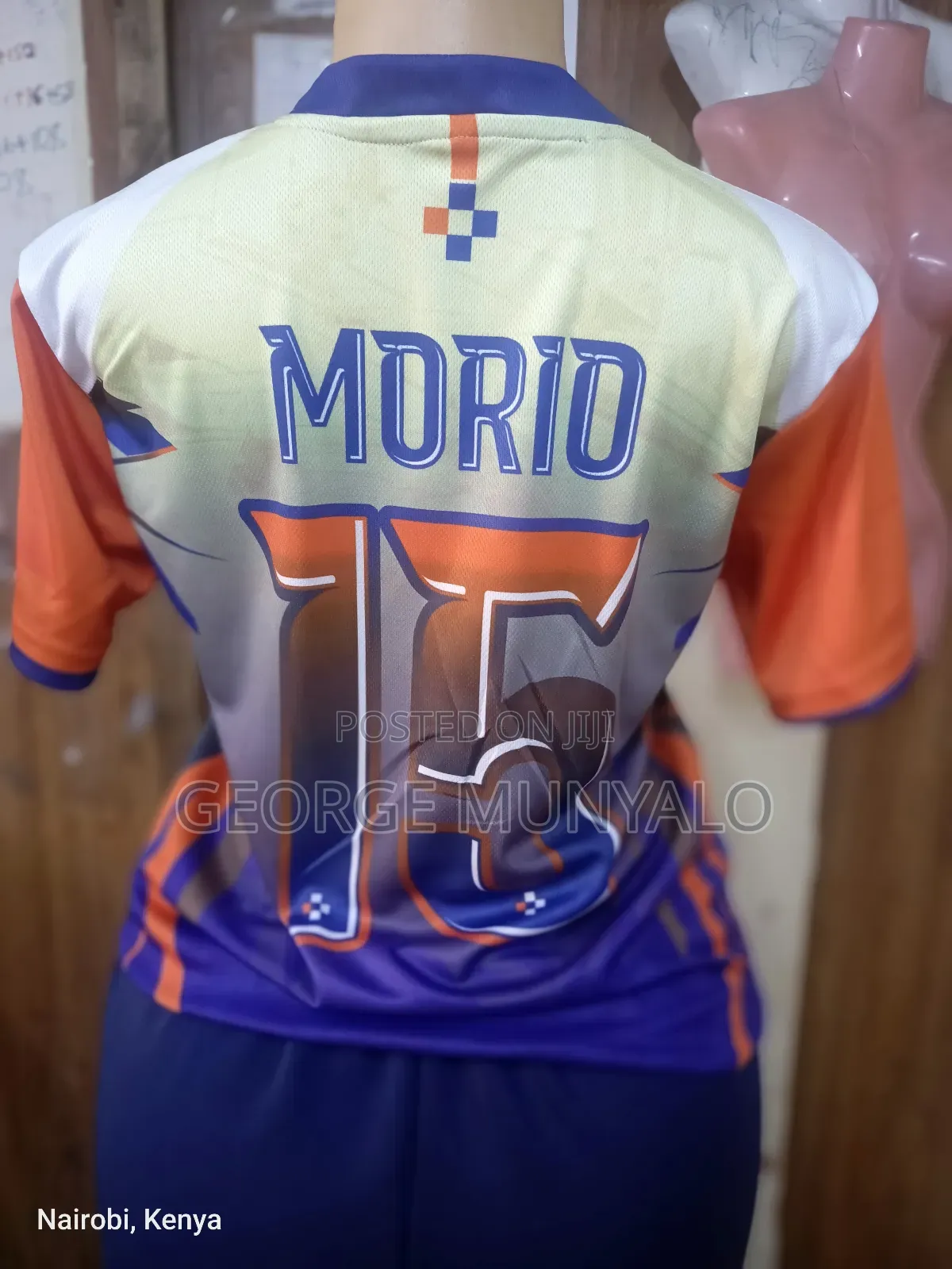 Custom Sports T-Shirt With Your Name Number Print