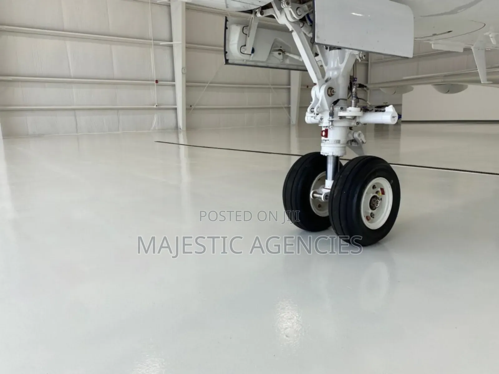 Airplane Hangers Epoxy Flooring.