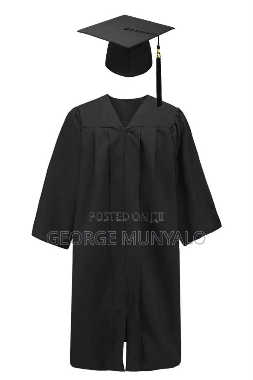 Plain Graduation Gown (Without Cap)