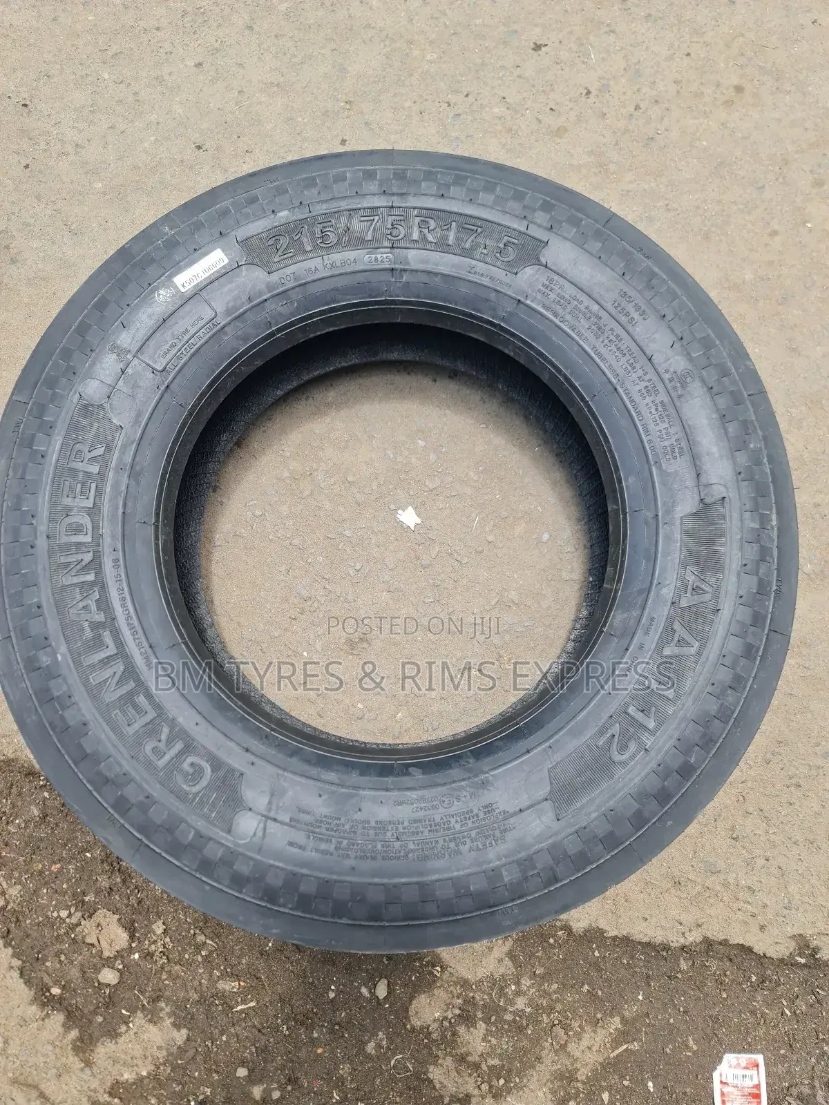 215 /75 R17. 5 Grenlander Tyres.