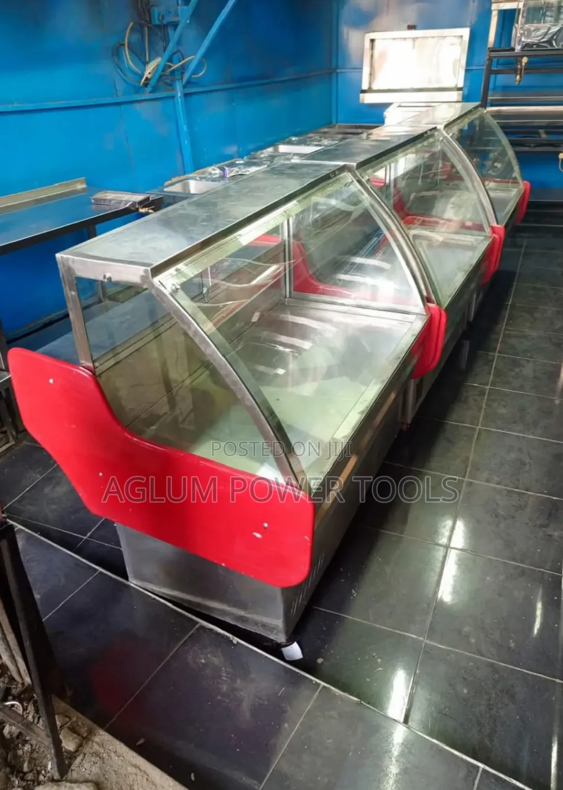 Stainless Steel Meat Display Juakali