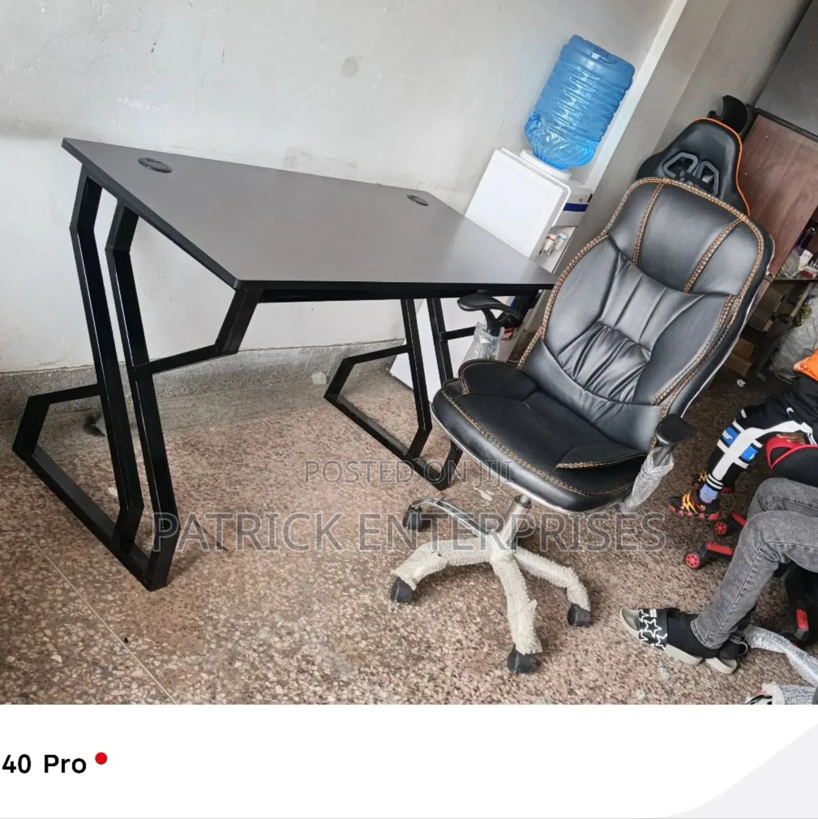 1.2 Mtr Metallic Computer/ Laboratory/Study Table+ C35 Chair