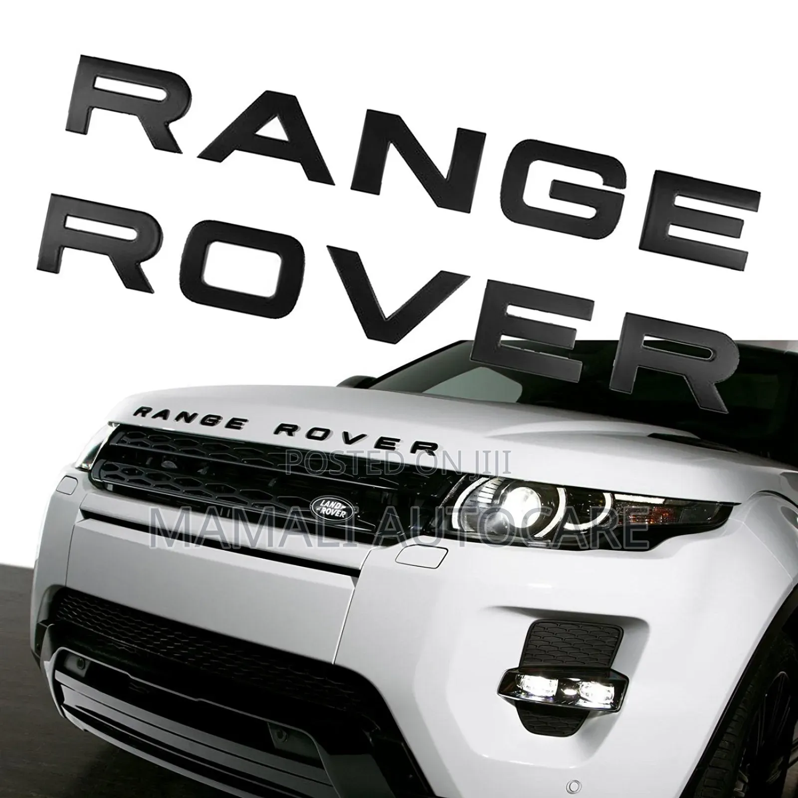Range Rover Front Grill Logo Emblem