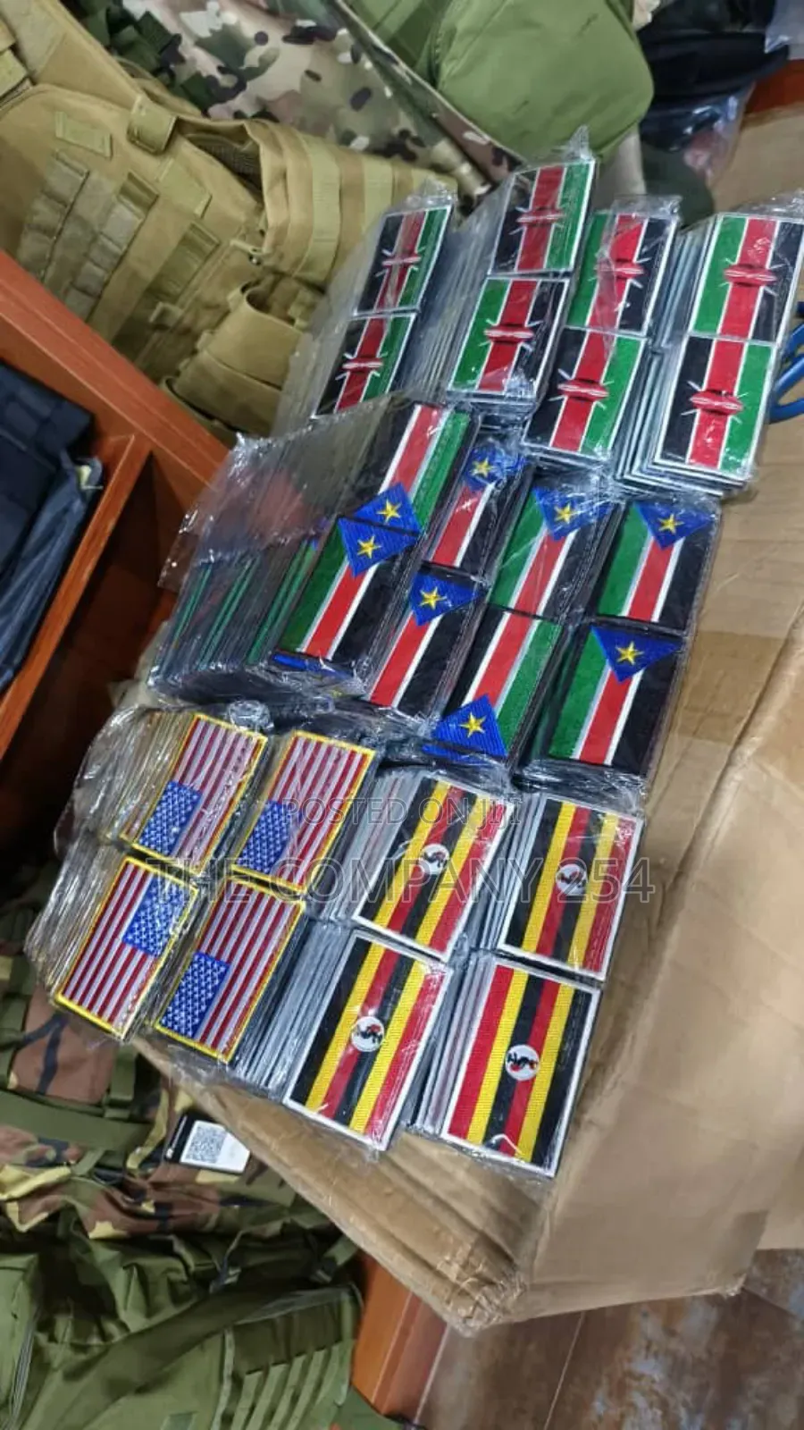 Quality Sized Flag Badge Available
