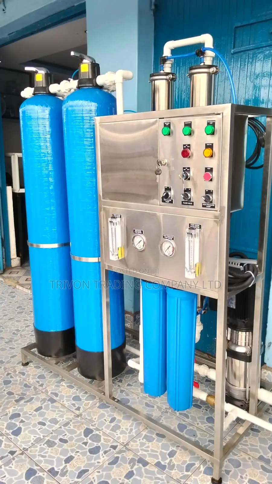 250 LPH Reverse Osmosis (Ro) Machine – Pure Water Filtration System