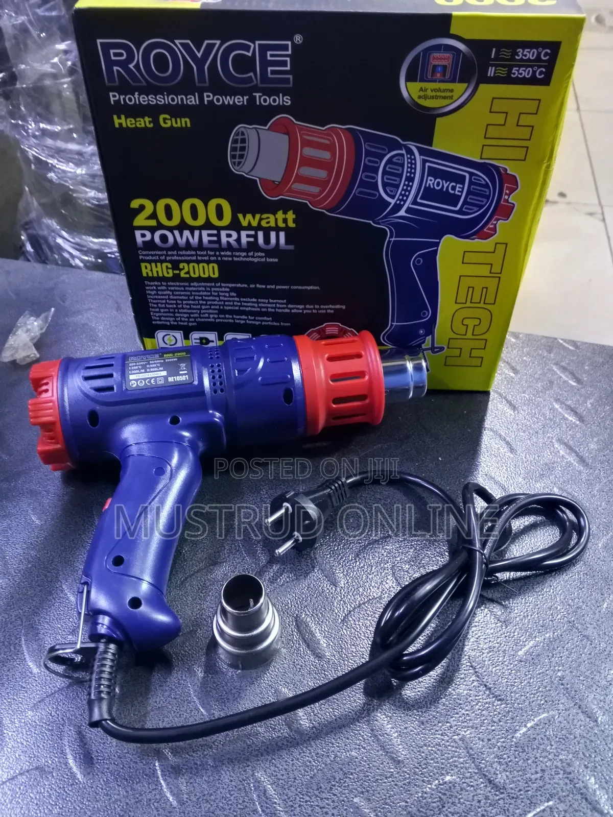 Heavy Duty Electric Royce Heat Gun