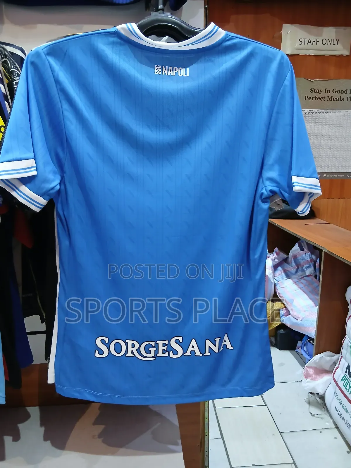 Napoli Home Kit Serie a Jersey 25/26