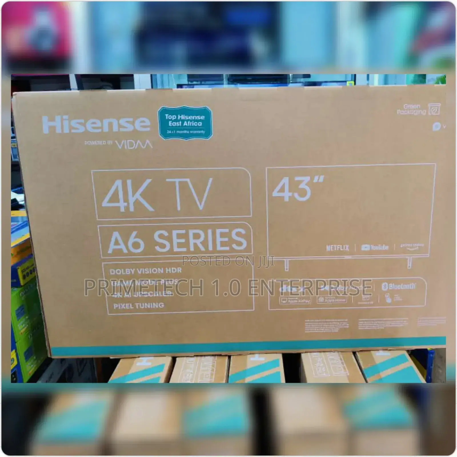 Hisene 4 K A6 Series Tv -43inches