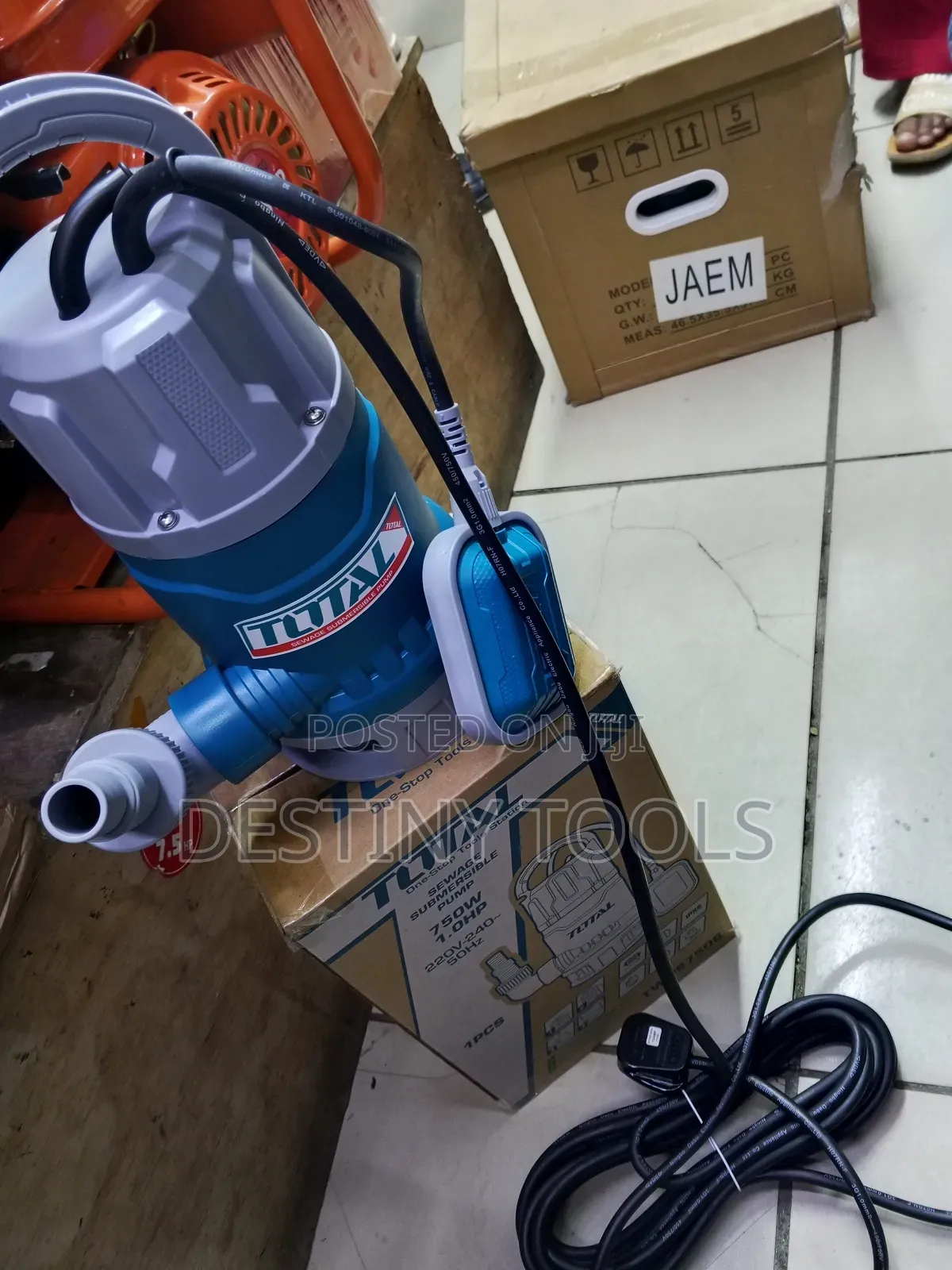 Total Sewage Submersible Pump 1hp