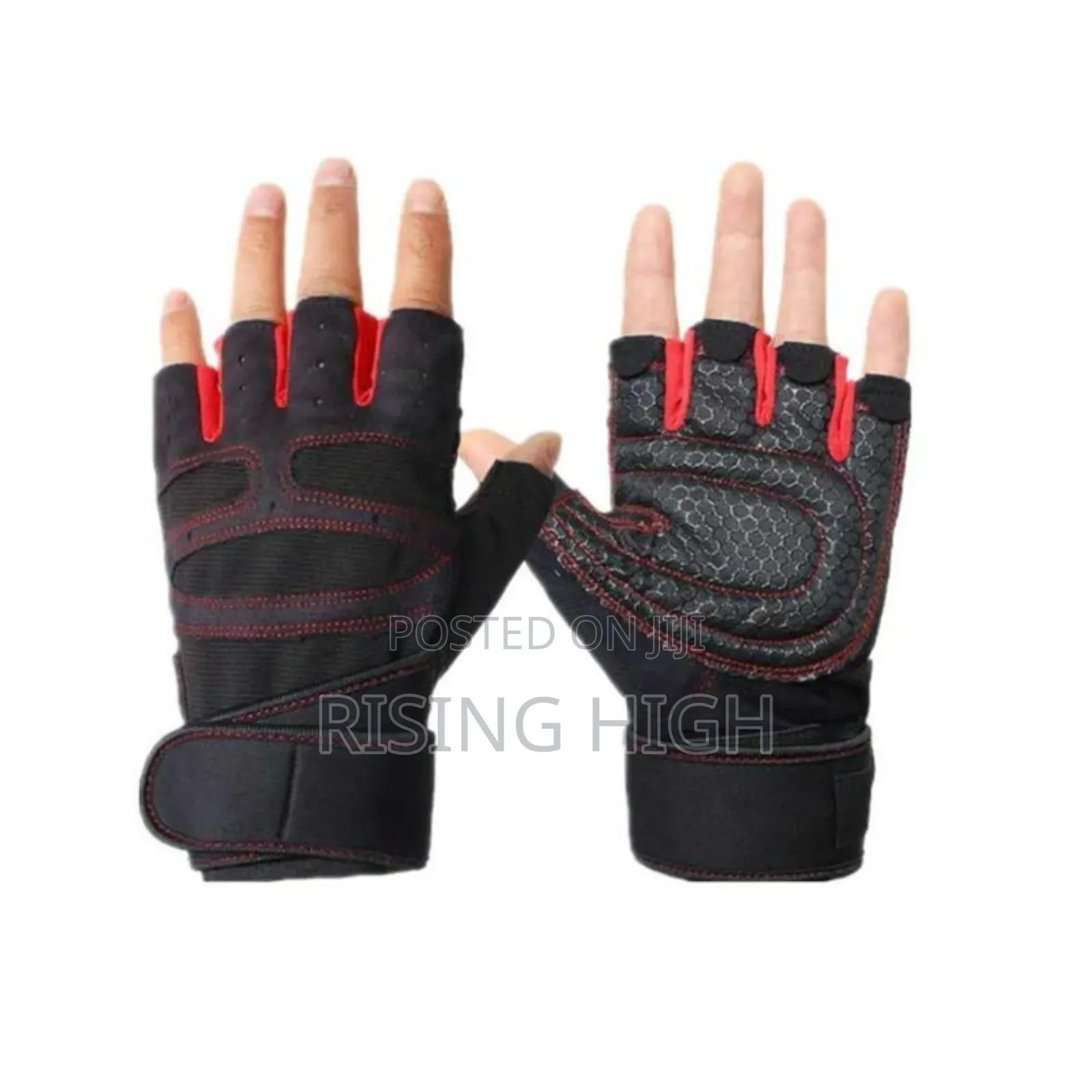 Adjustable Gym Gloves – Medium